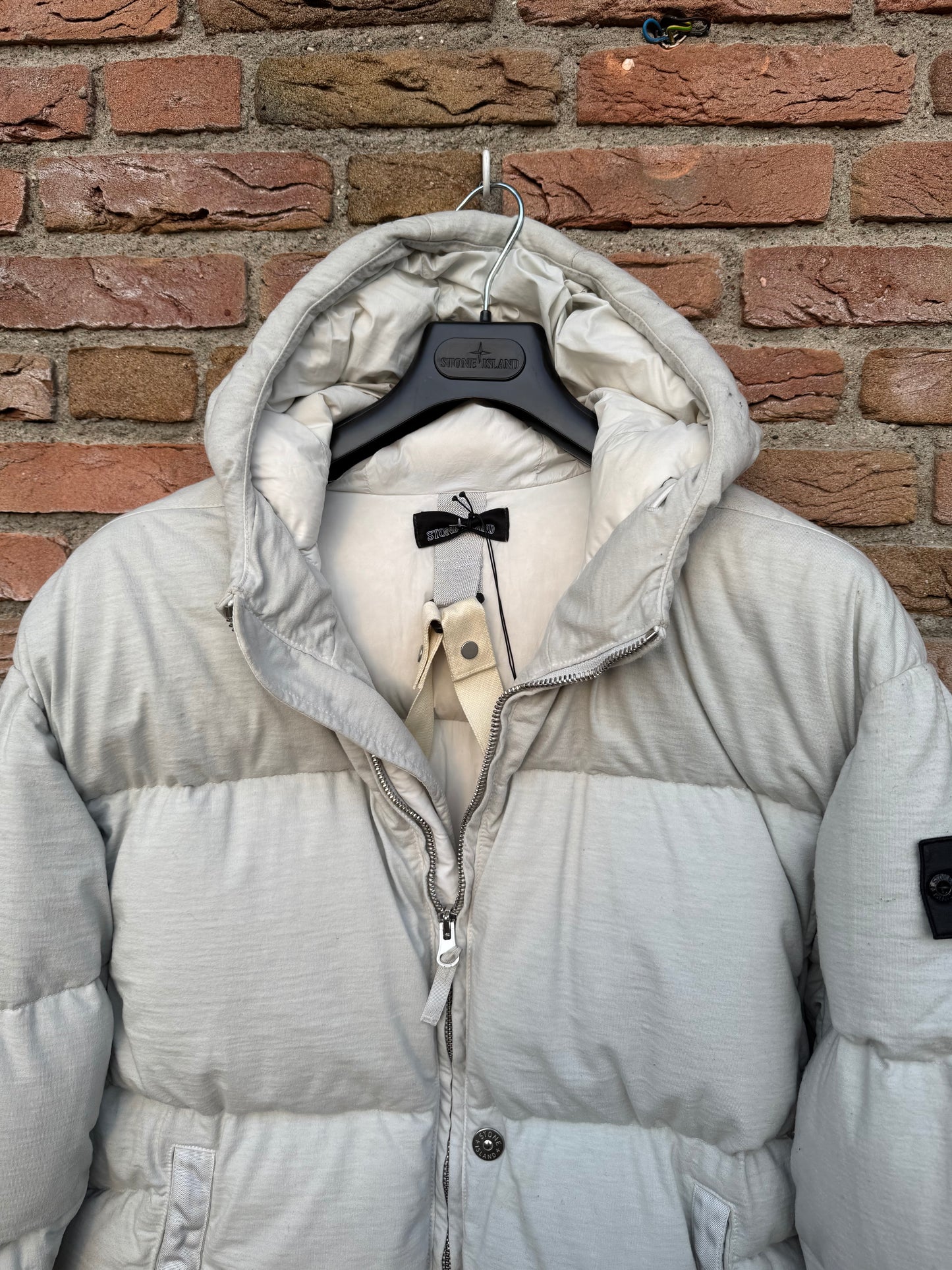 Stone Island Shadow Projct High Density Nylon Daunenjacke - M