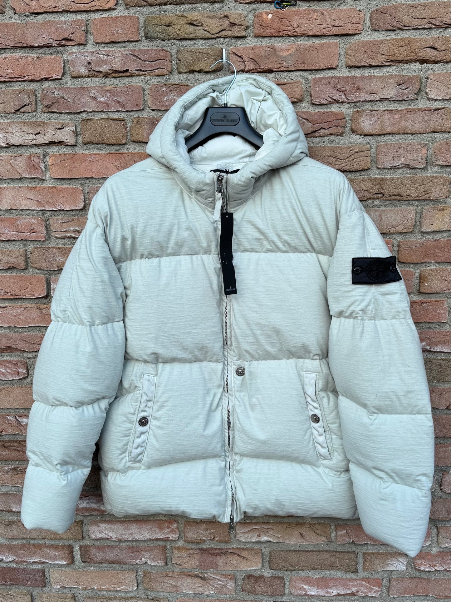 Stone Island Shadow Projct High Density Nylon Daunenjacke - M