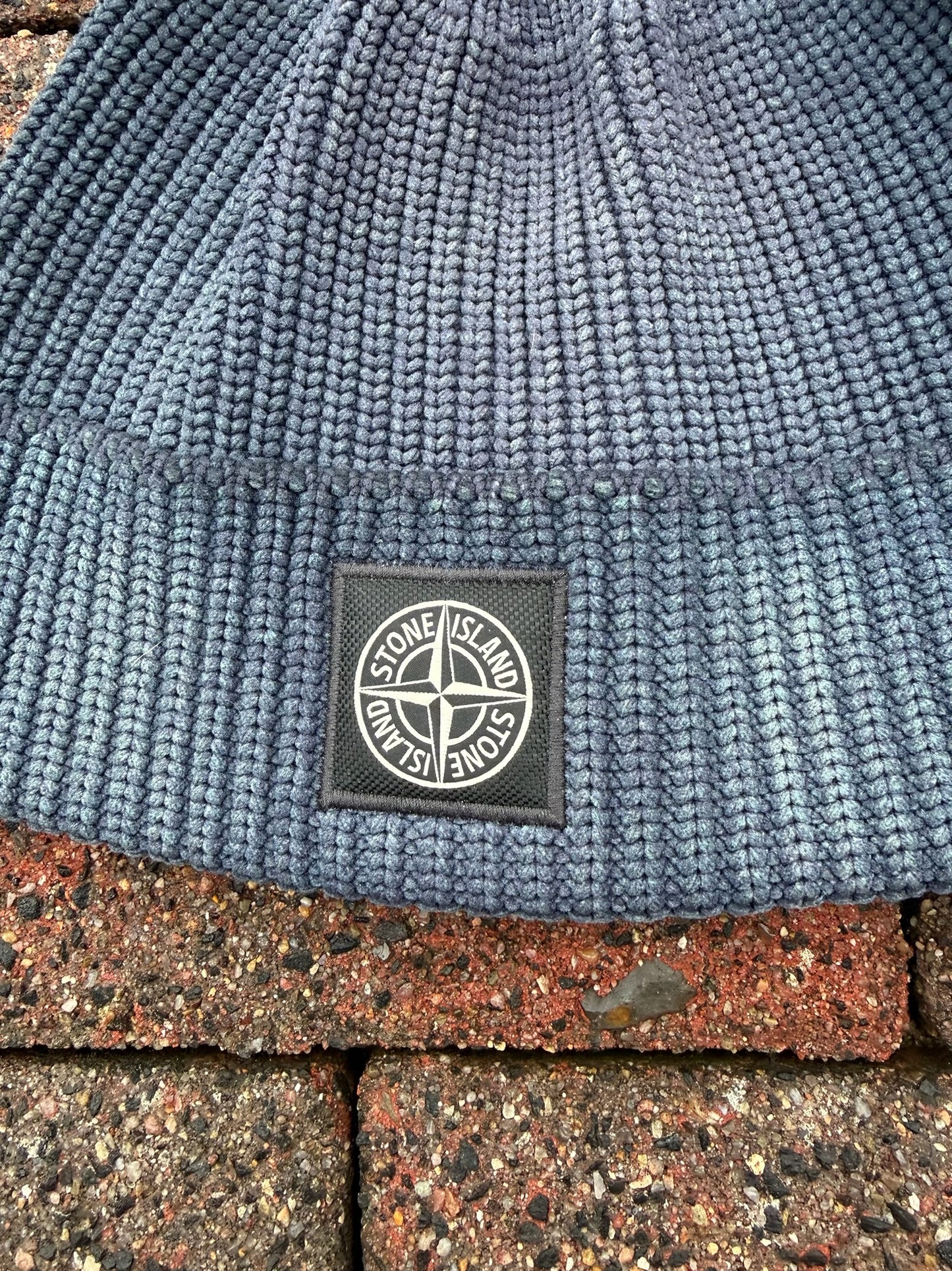 Stone Island Fisherman's Rib Nylon Corrosion Beanie
