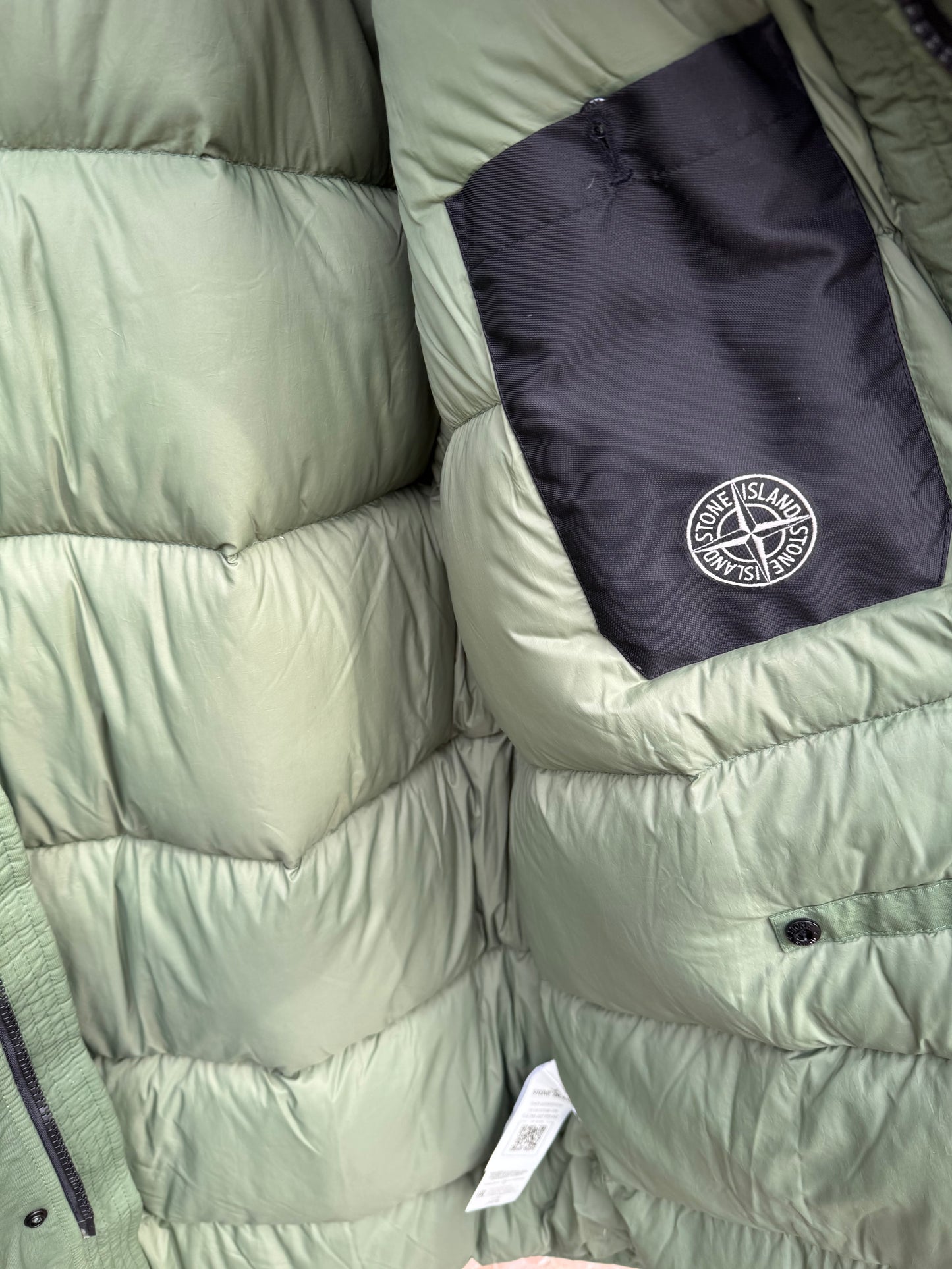 Stone Island Opaque Nylon Twill Daunenjacke - XXL