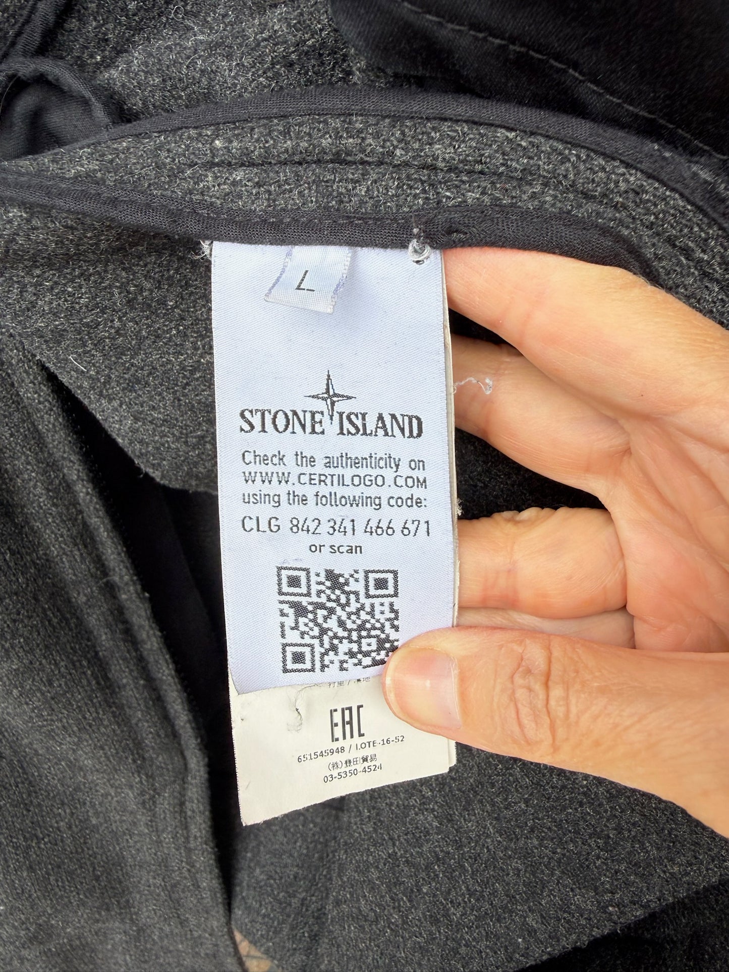Stone Island Panno Speciale Jacket - L