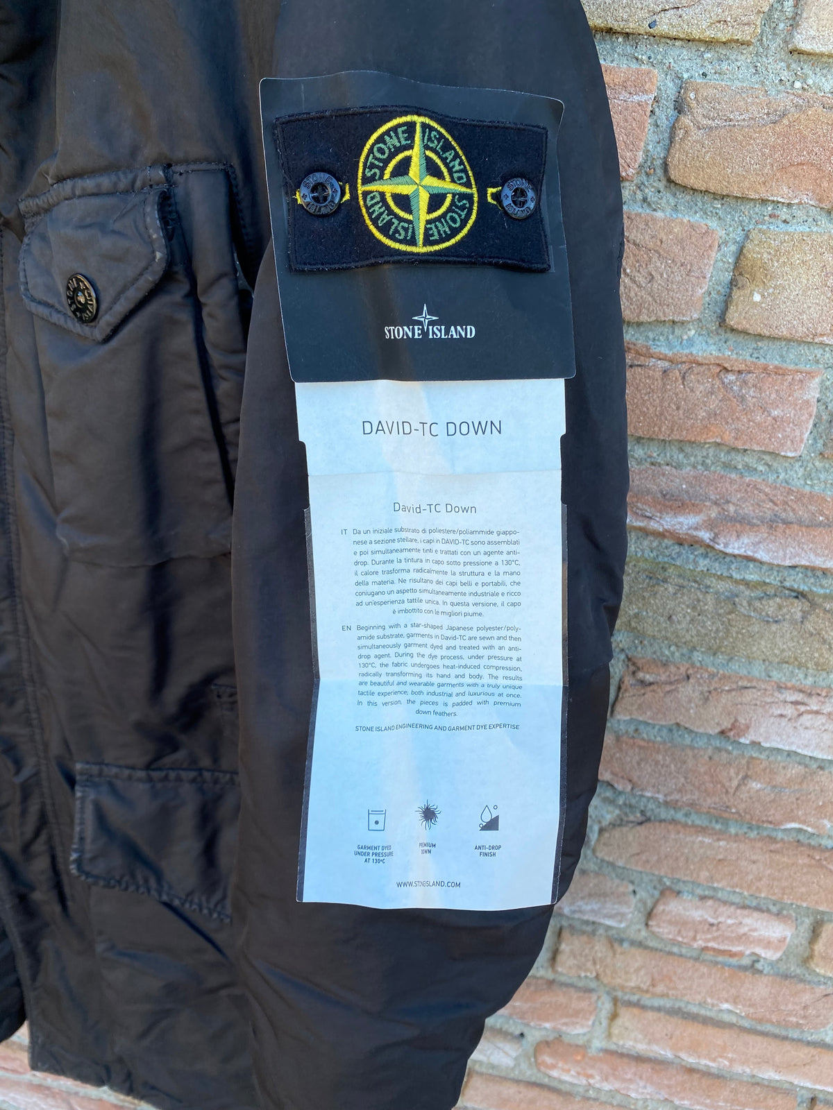 Stone Island David-TC Down Jacket - M