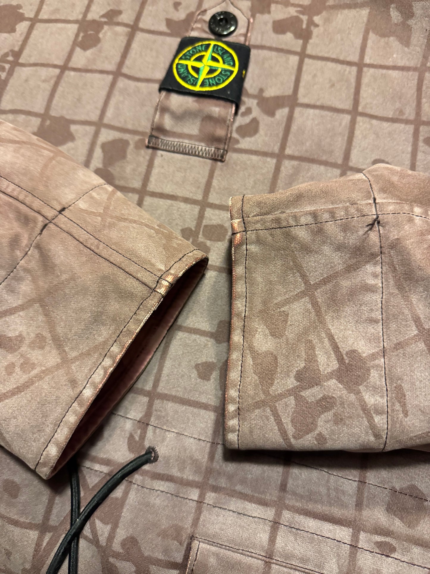 Stone Island Tela Flock-TC Laser Camo Smock - XL