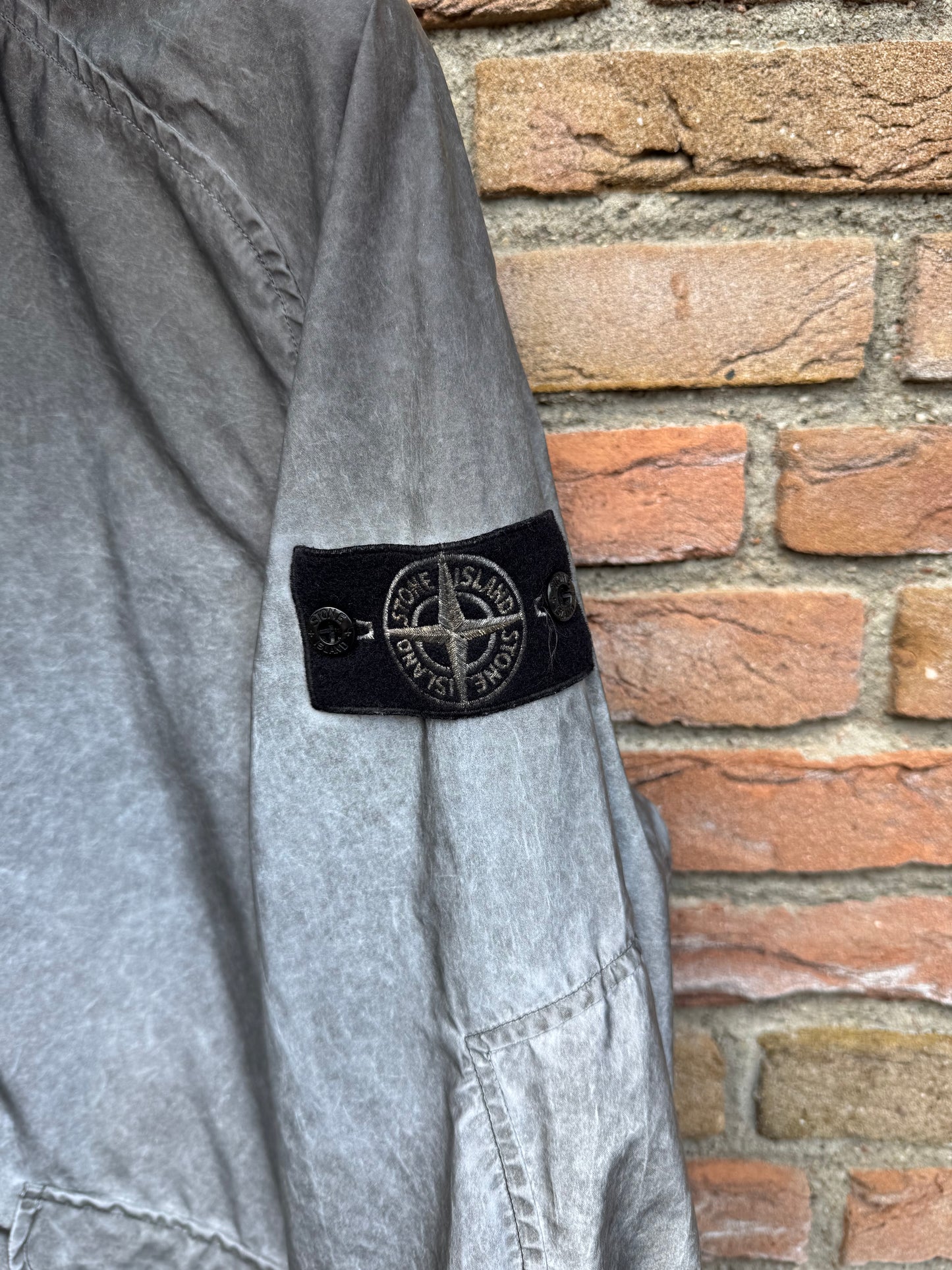 Stone Island Plated Reflective Dust Jacket - M