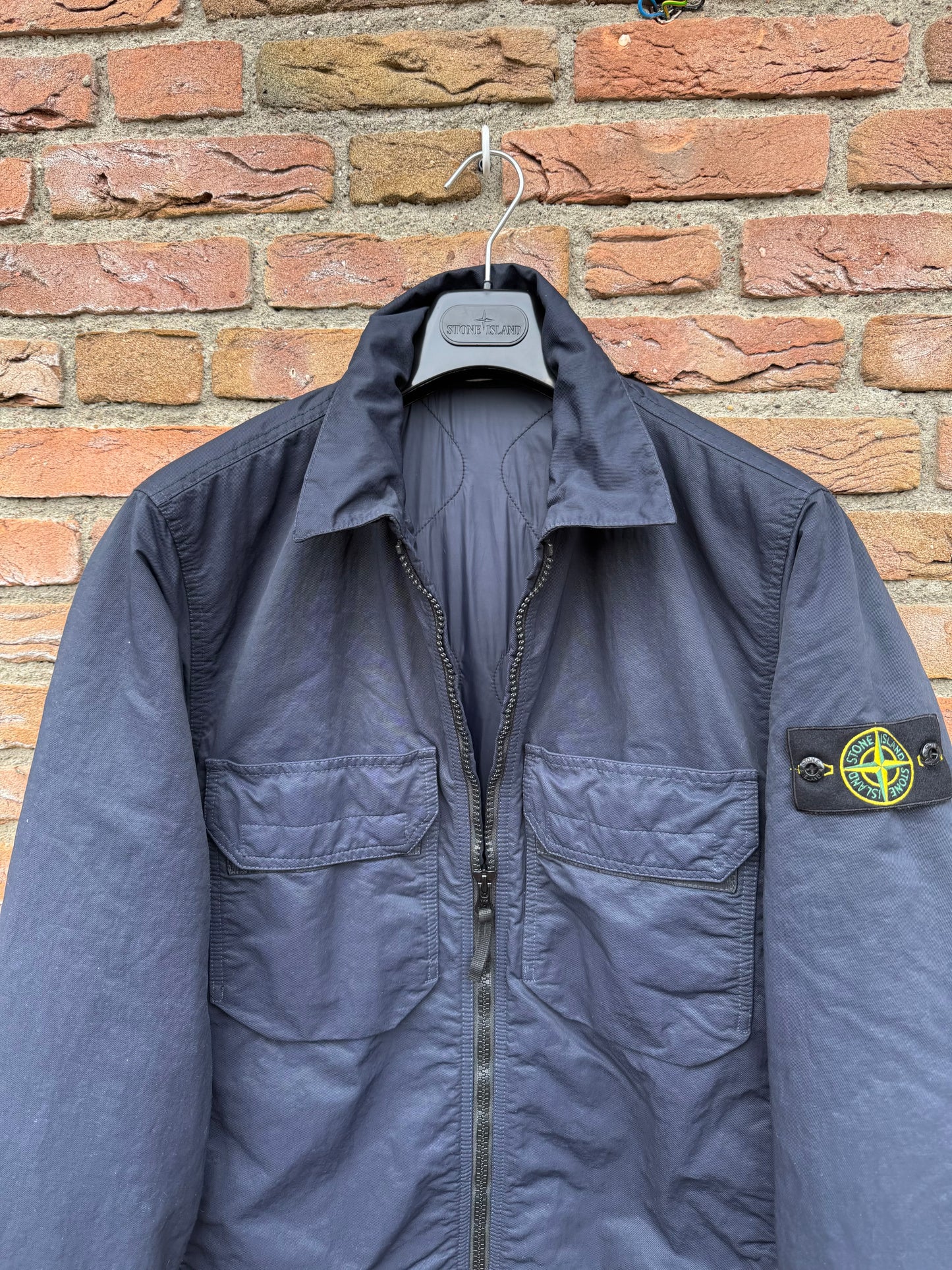 Stone Island Opaque Nylon Twill Jacke - M