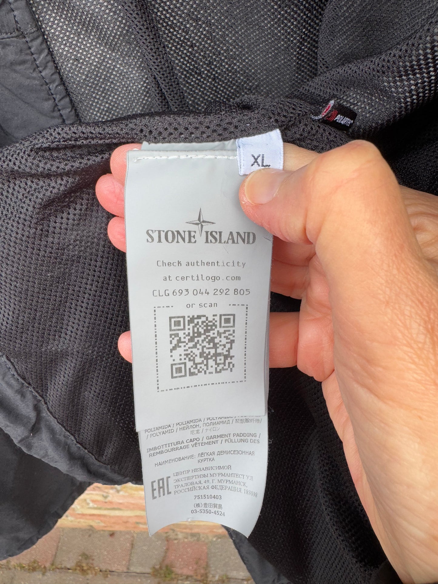 Stone Island Naslan Light Polartec Jacket - XL