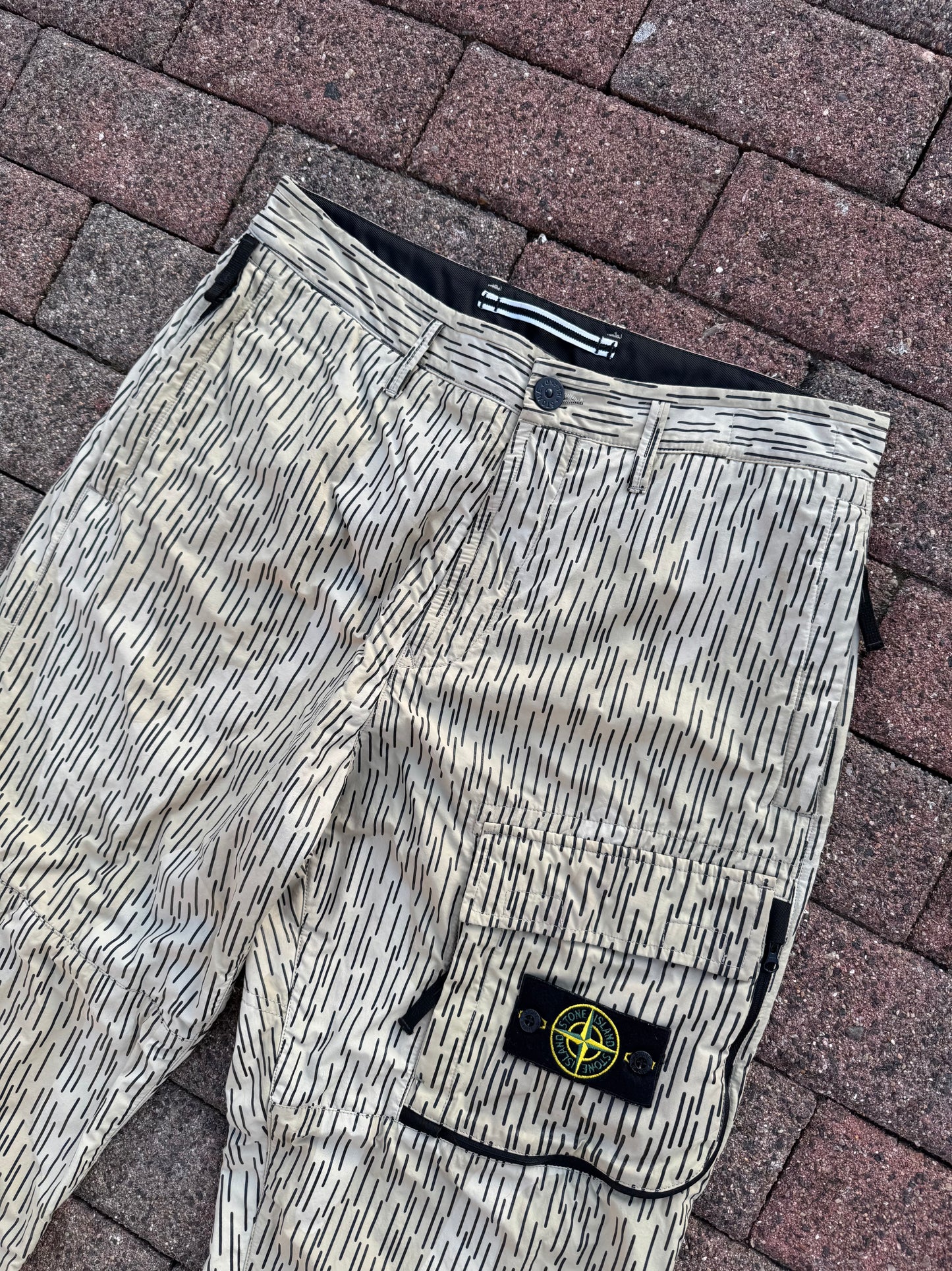 Stone Island Rain Camo Reflective Cargo - W31