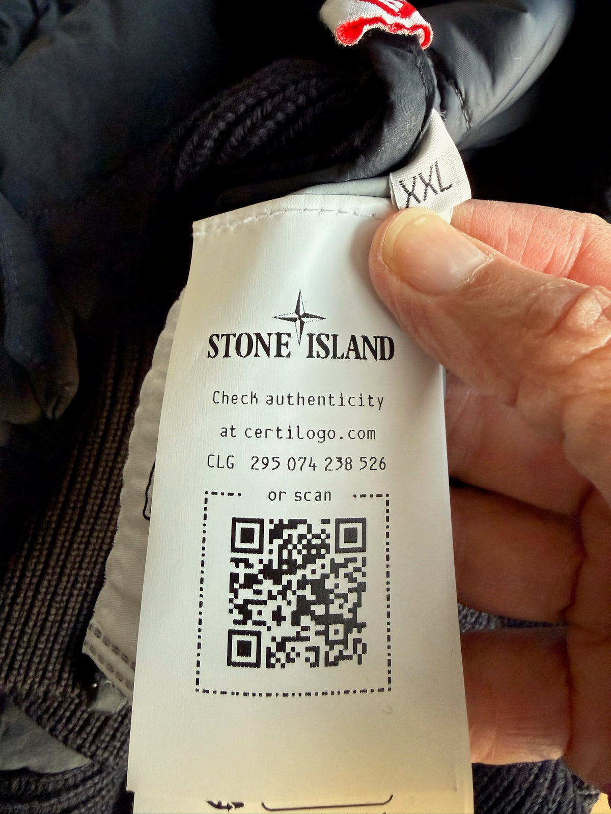 Stone Island Nylon Smerigliato and Knit Ghost Jacket - XXL