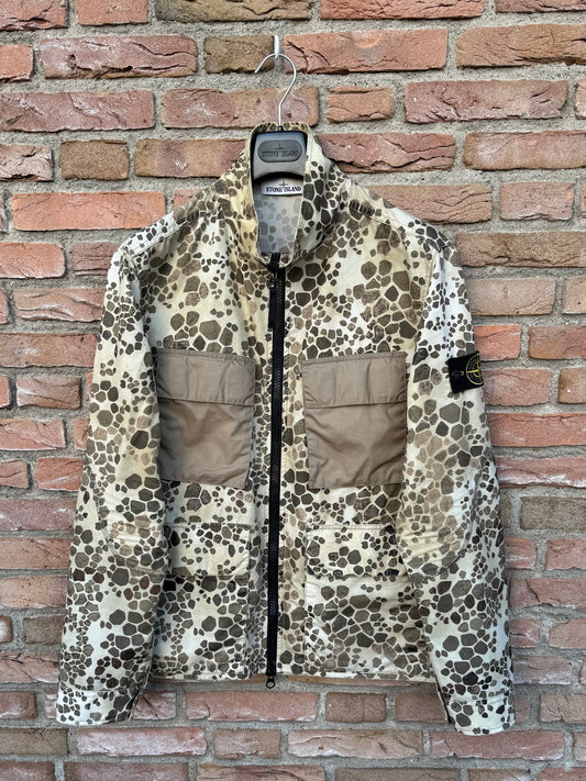 Stone Island 50 Fili Alligator Camo Jacke - L