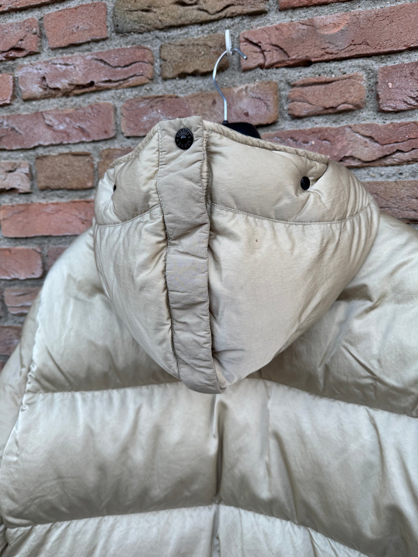 Stone Island Nylon Raso Daunenjacke - XL