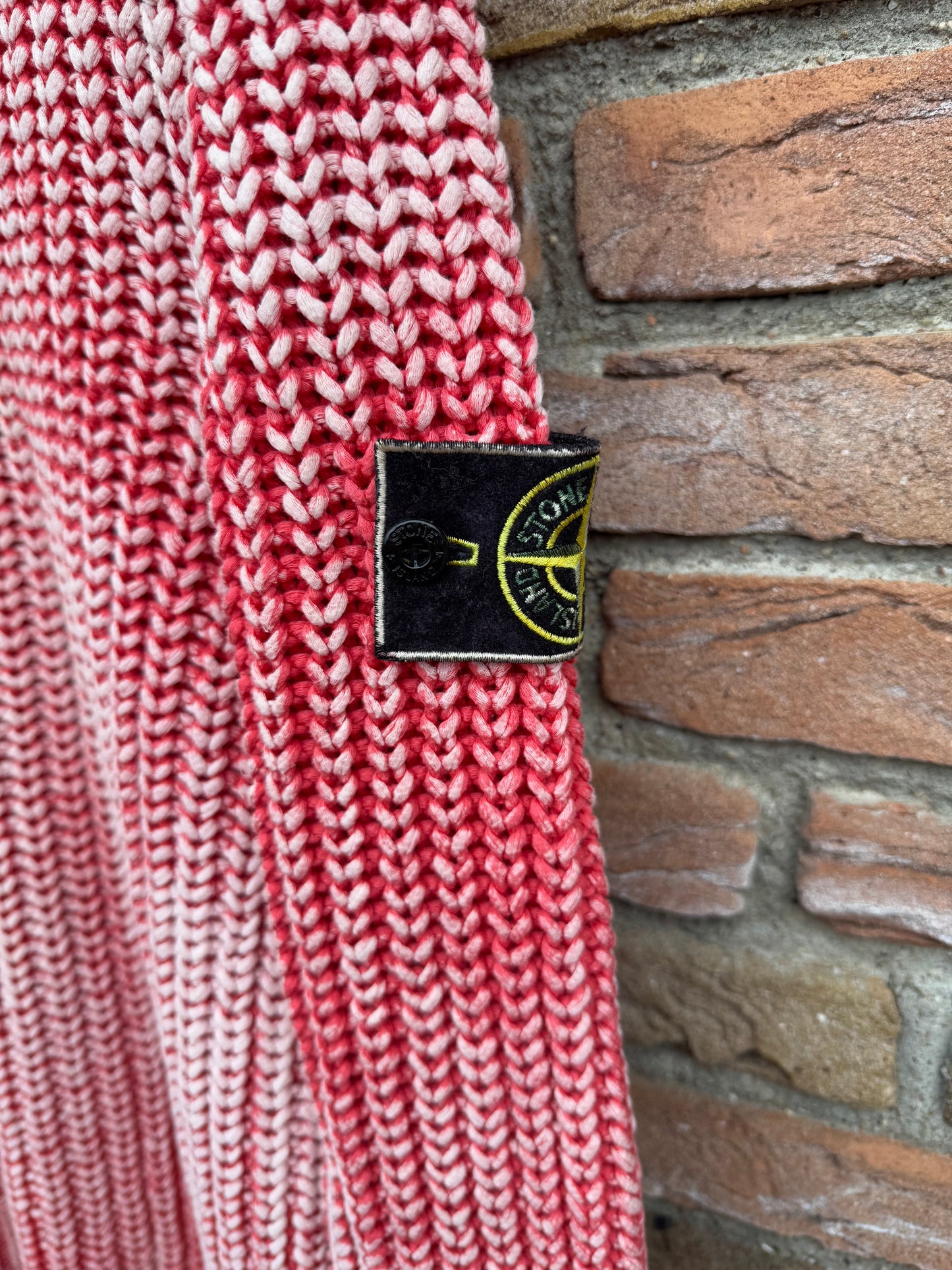 Stone Island Hand Corrosion Knit Pullover - M