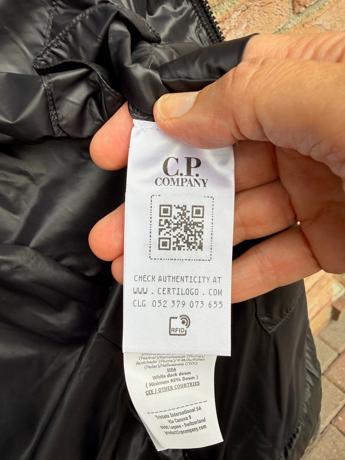C.P. Company D.D. Shell Down Jacket - XL