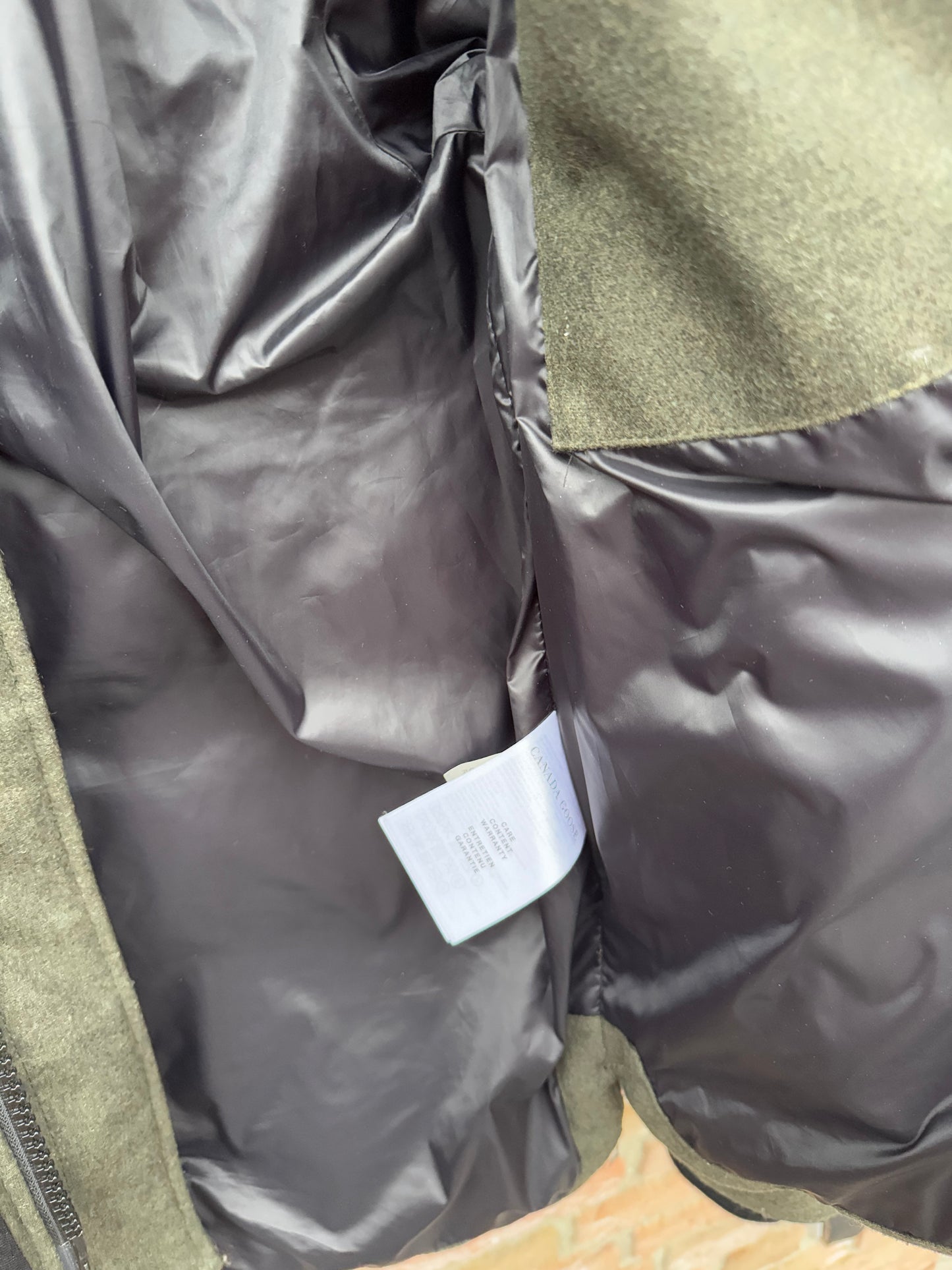 Canada Goose Wool MacMillan Parka - M