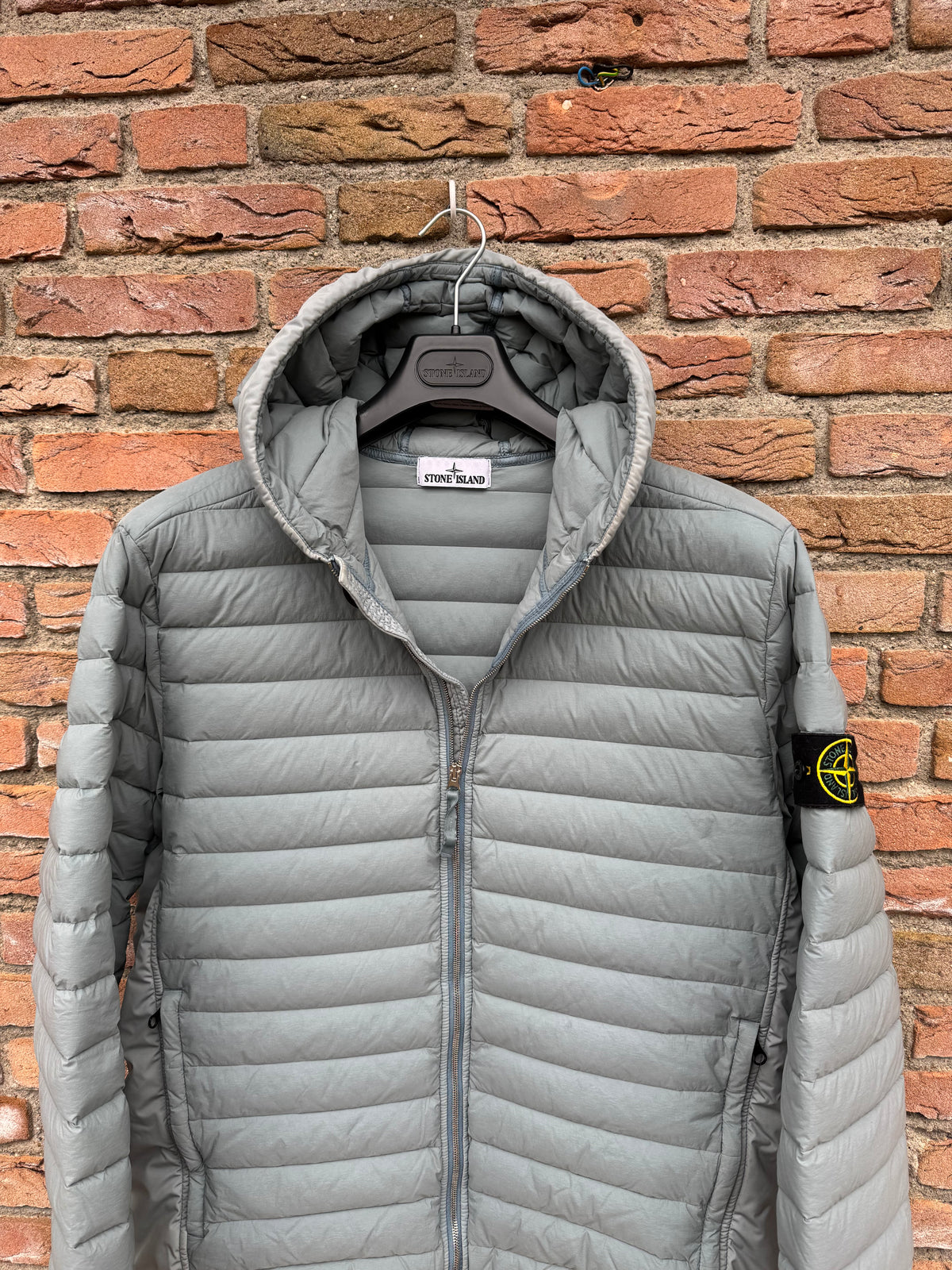 Stone Island Loom Woven Down Chambers Stretch Nylon-TC Jacket - XXL