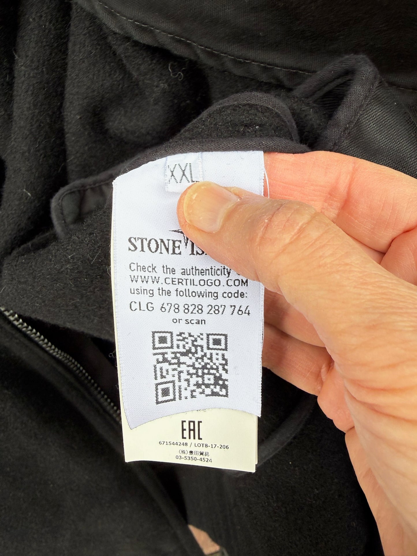 Stone Island Panno Speciale Jacket - XXL