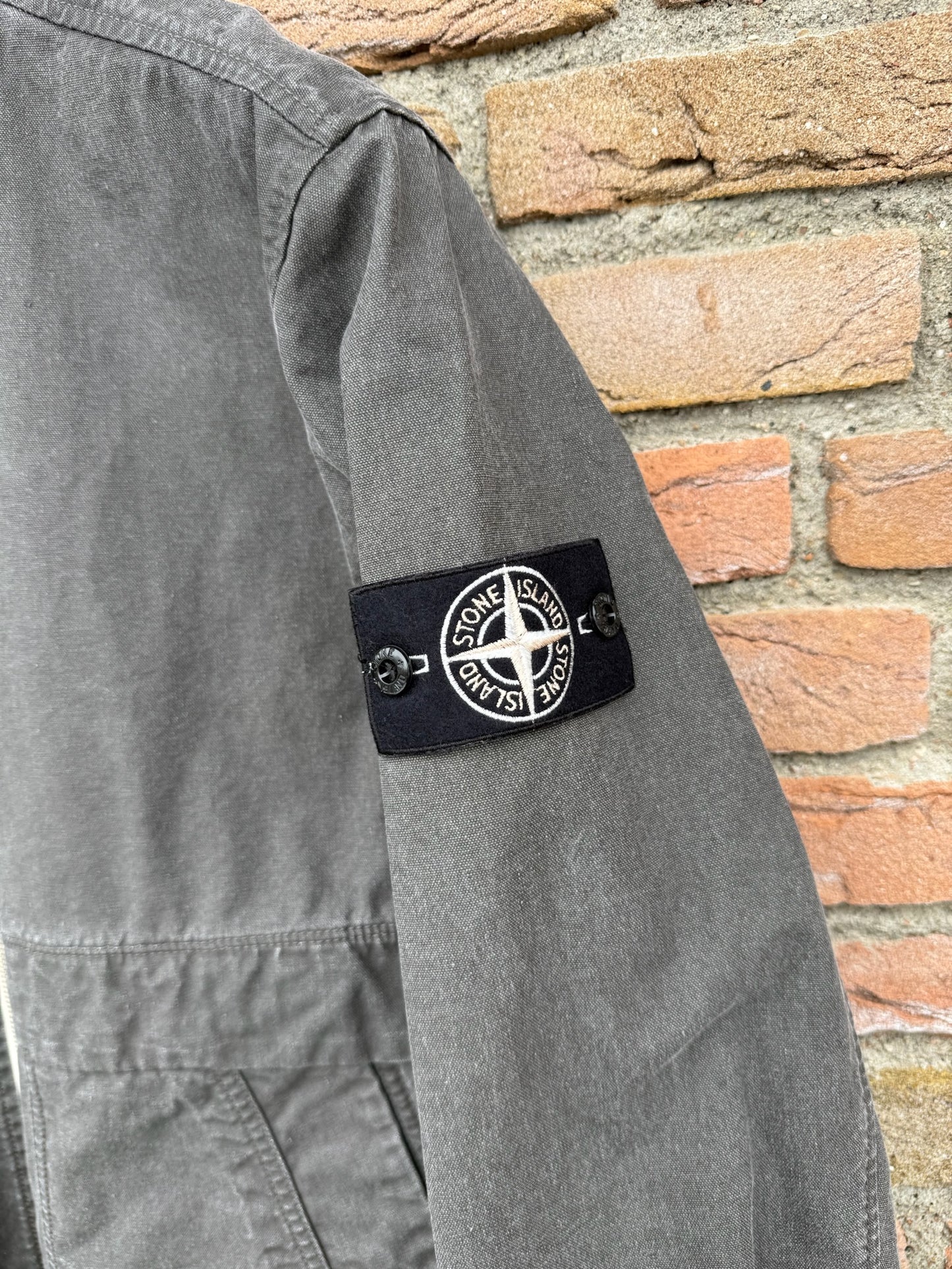 Stone Island Panama Recycled Oxide Plating Closed Loop Project Jacket - S