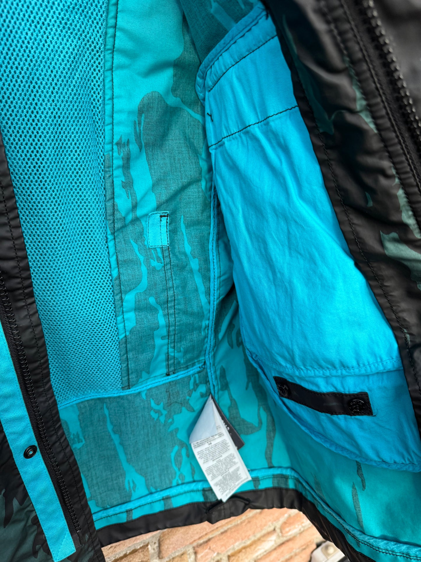 Stone Island Raso Gommata Reverse Colour Jacke - M