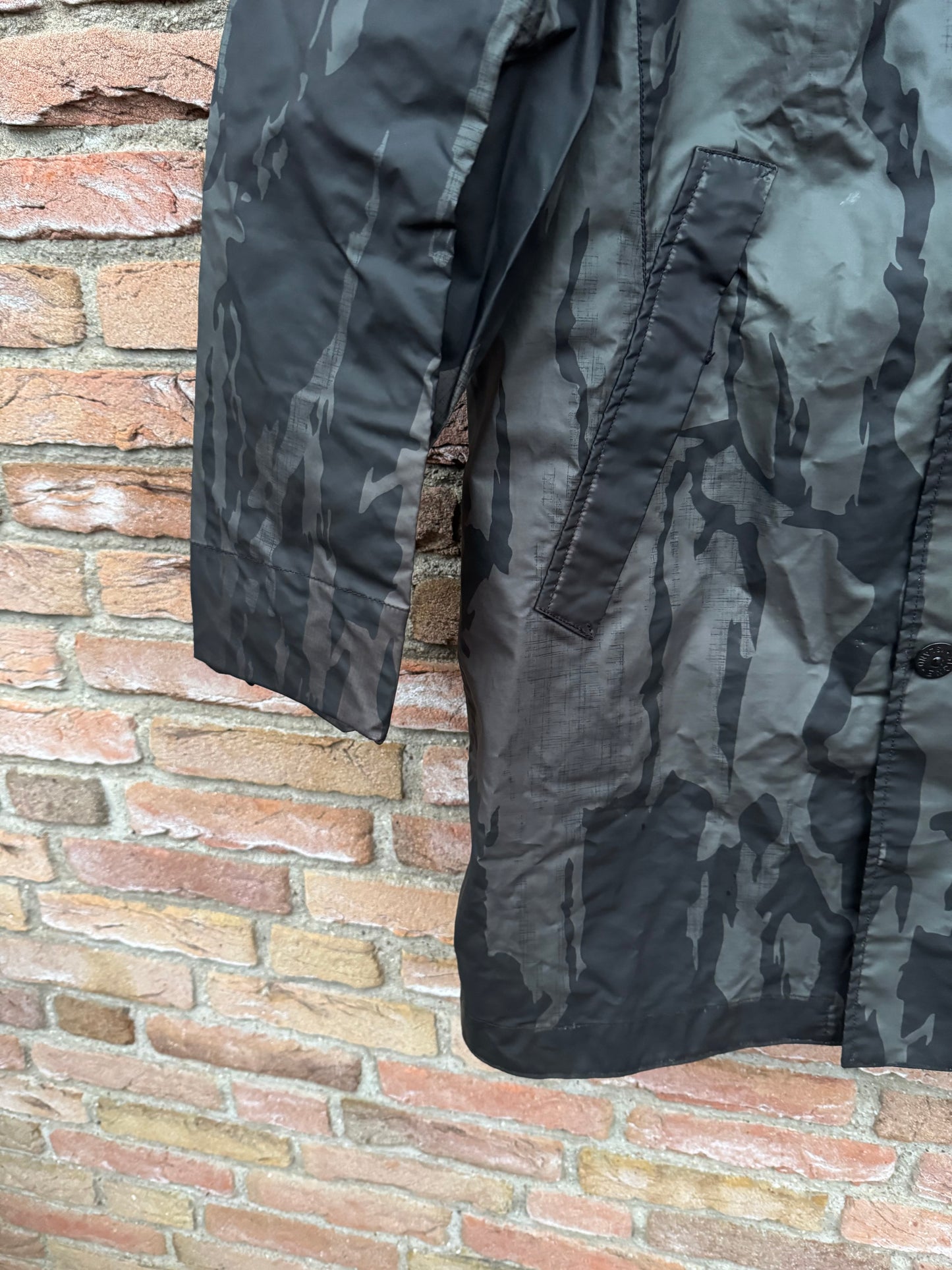 Stone Island Raso Gommato Reverse Colour Jacke - L