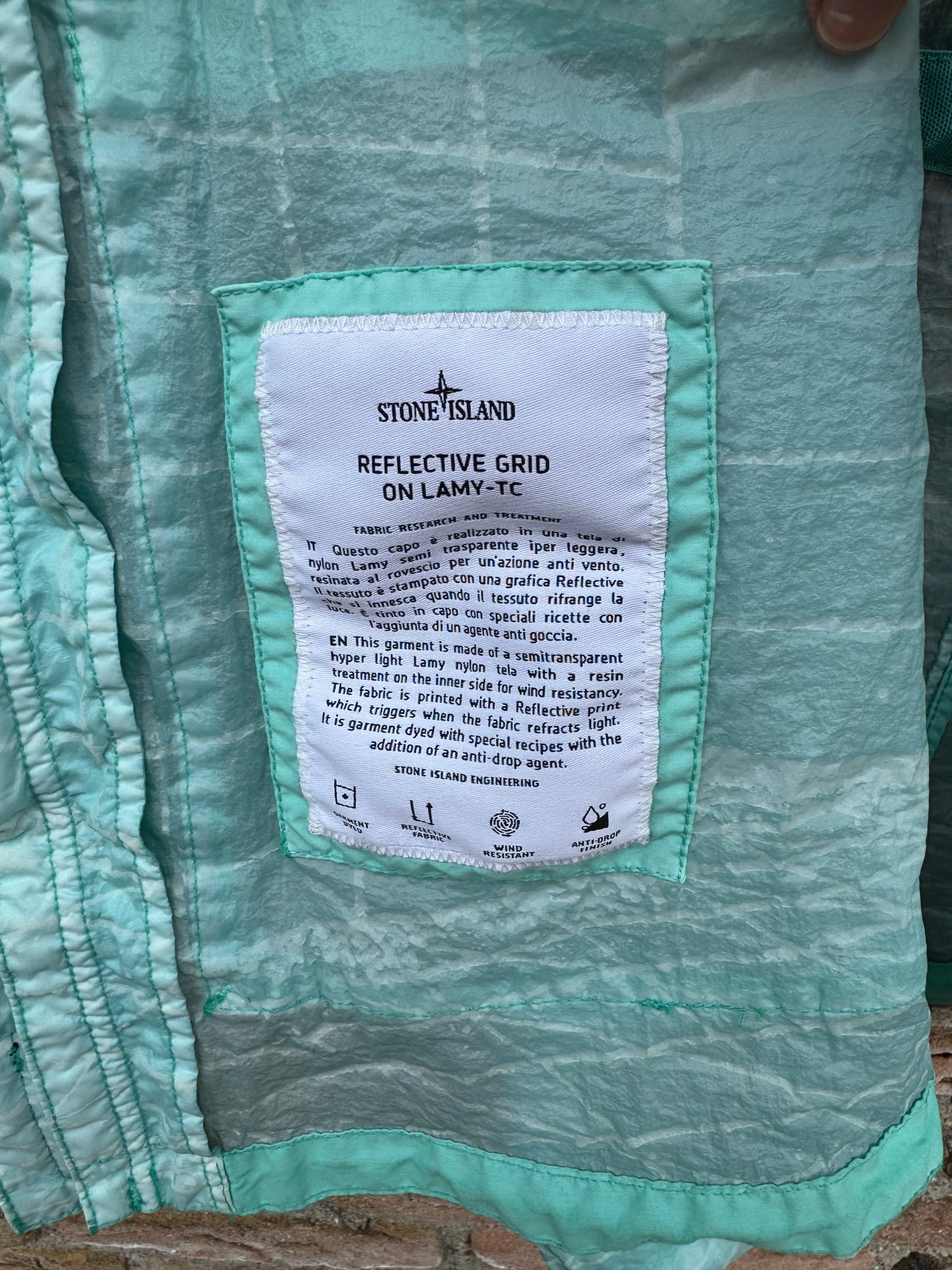 Stone Island Reflective Grid on Lamy-TC Jacke - S