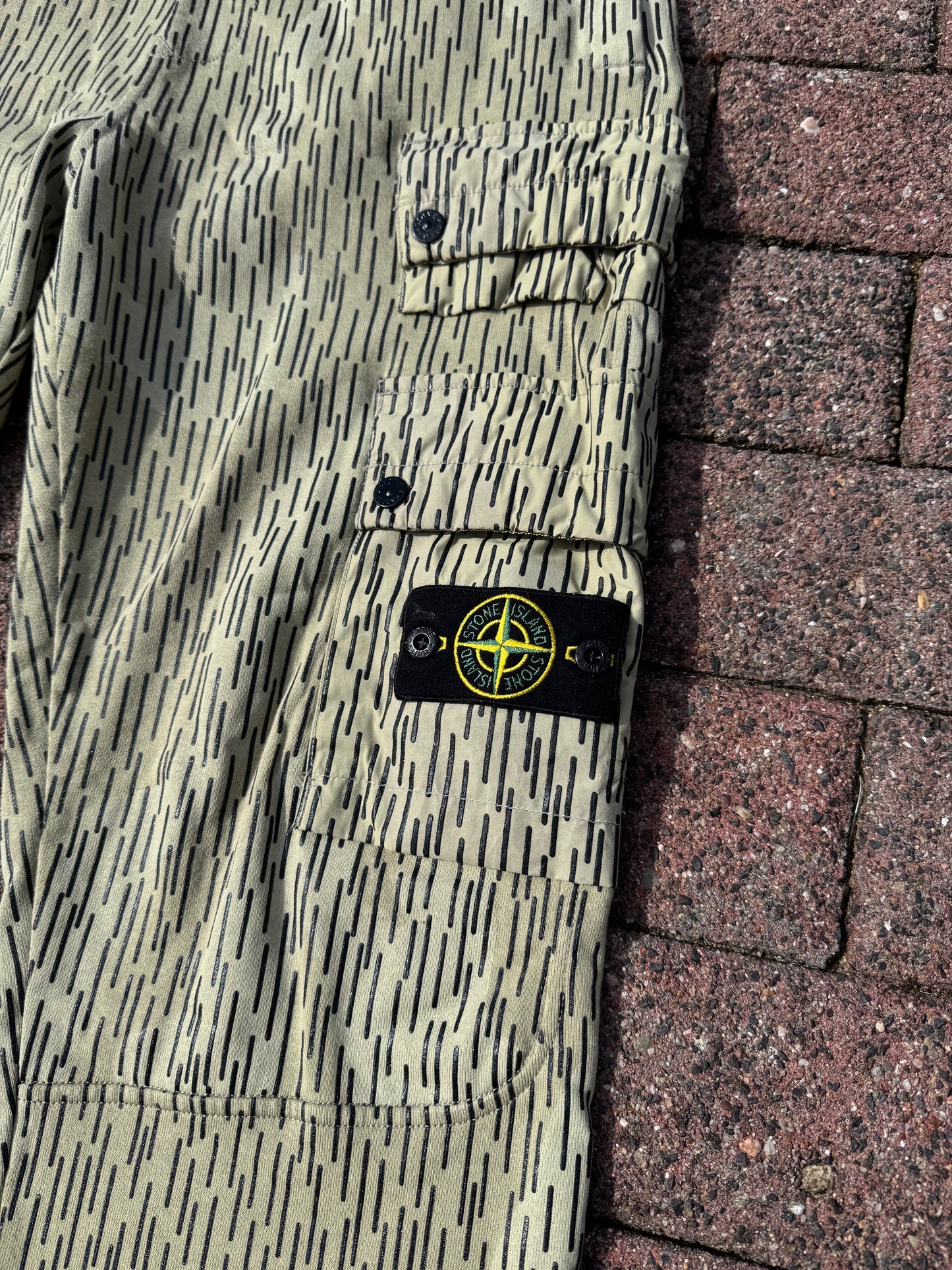 Stone Island Rain Camo Cargo Joggers - M