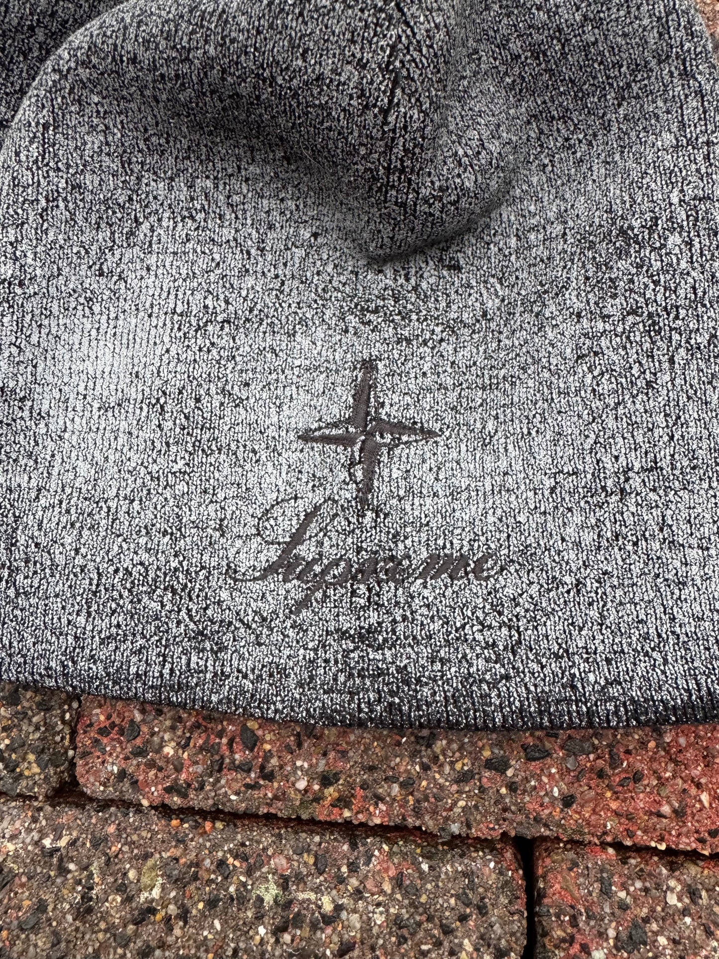 Stone Island x Supreme Reflective Beanie