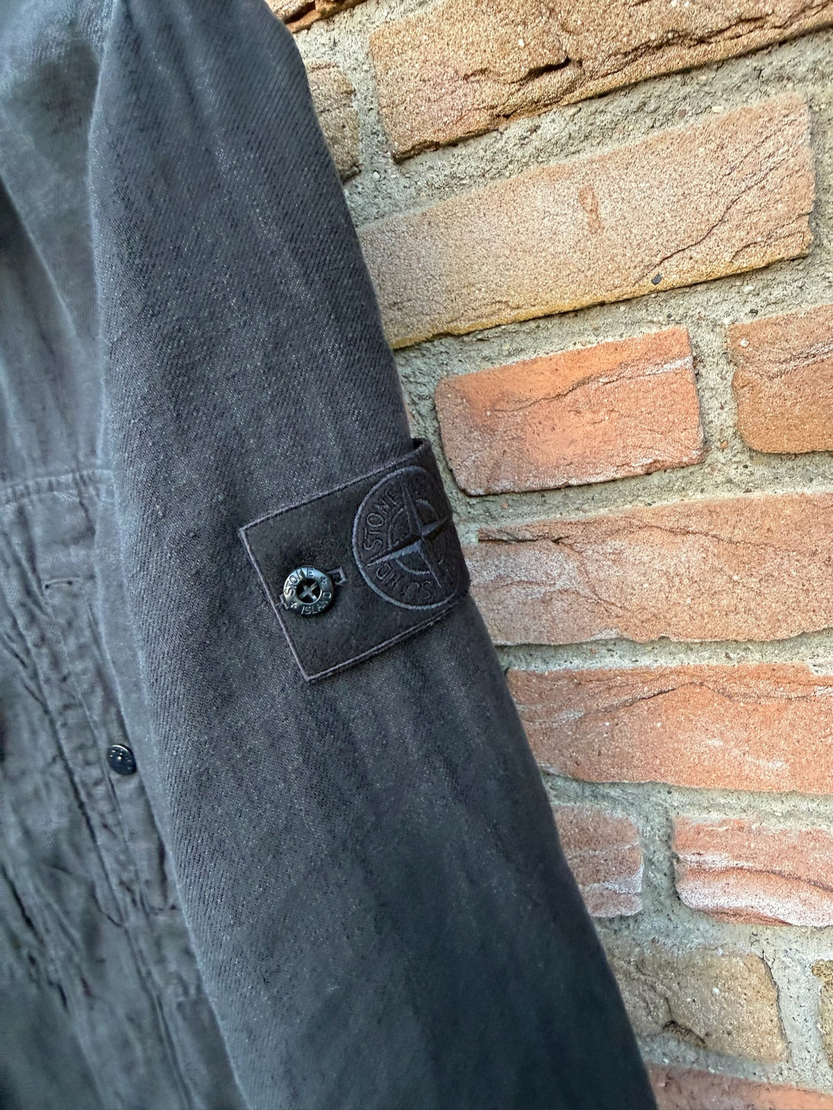 Stone Island Ghost Linen Overshirt - L