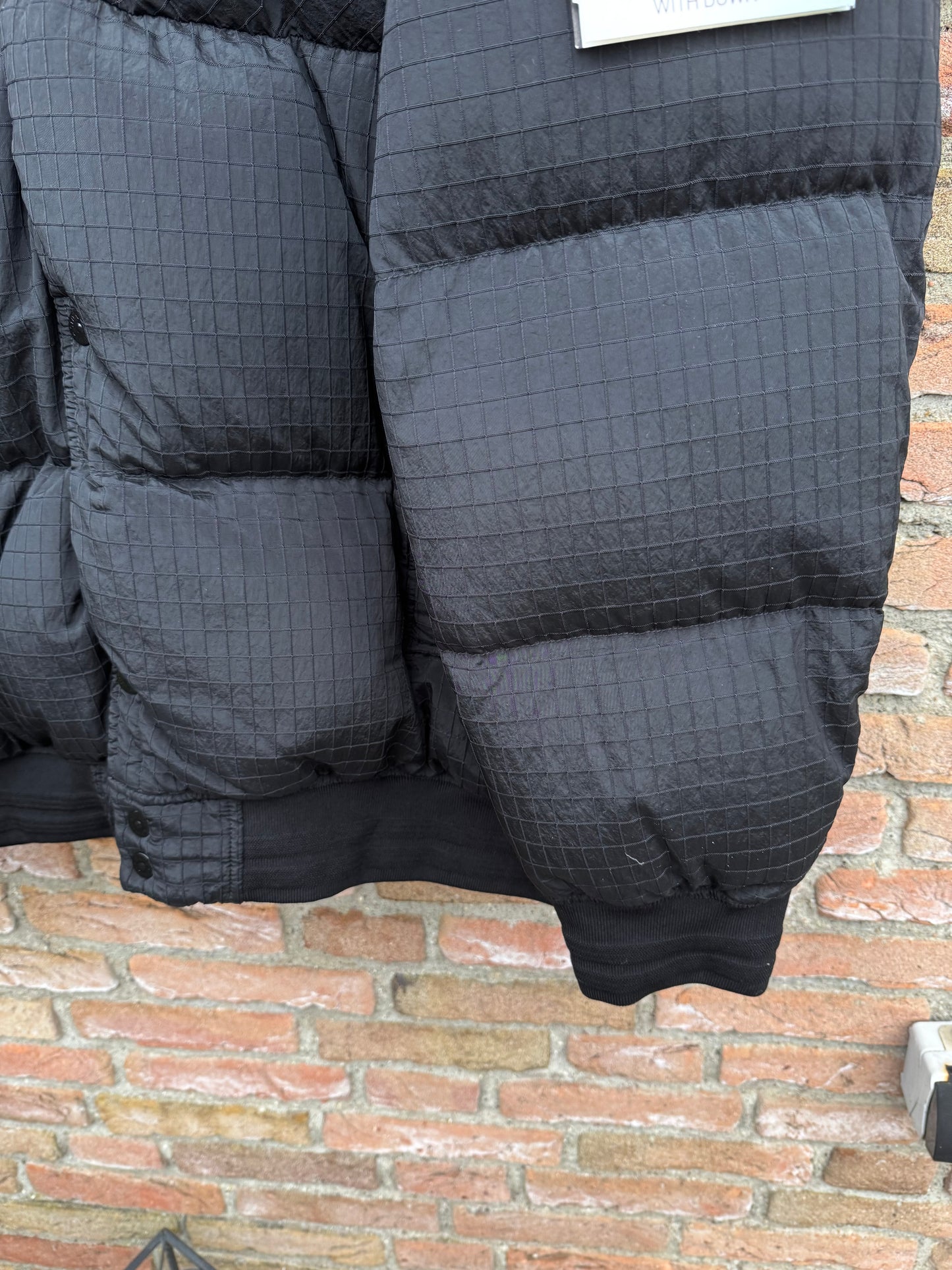 Stone Island Macro Ripstop Nylon Metal Daunenjacke - 3XL