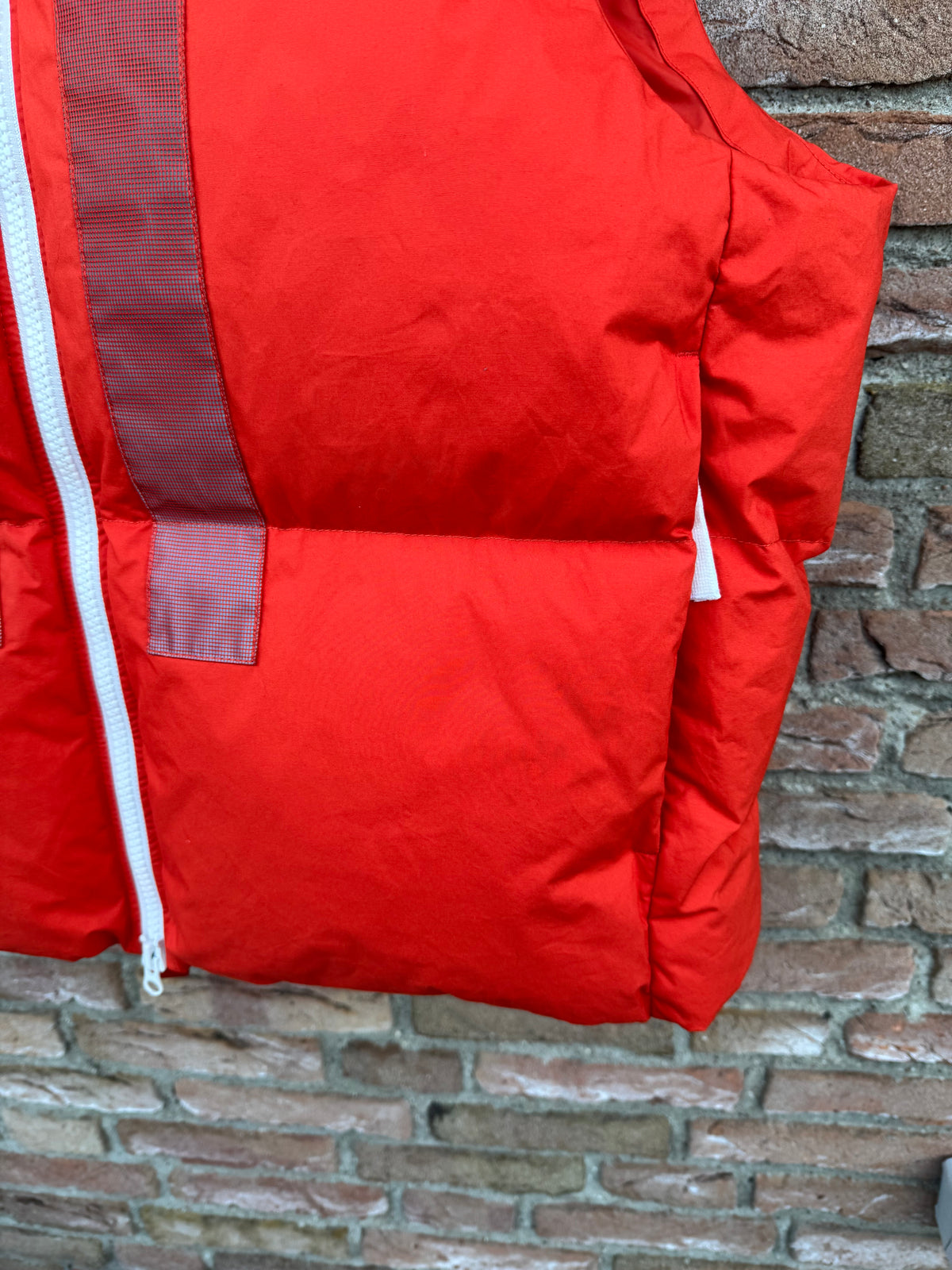 Stone Island Rubber Wax Poplin Down Marina Gilet - XL