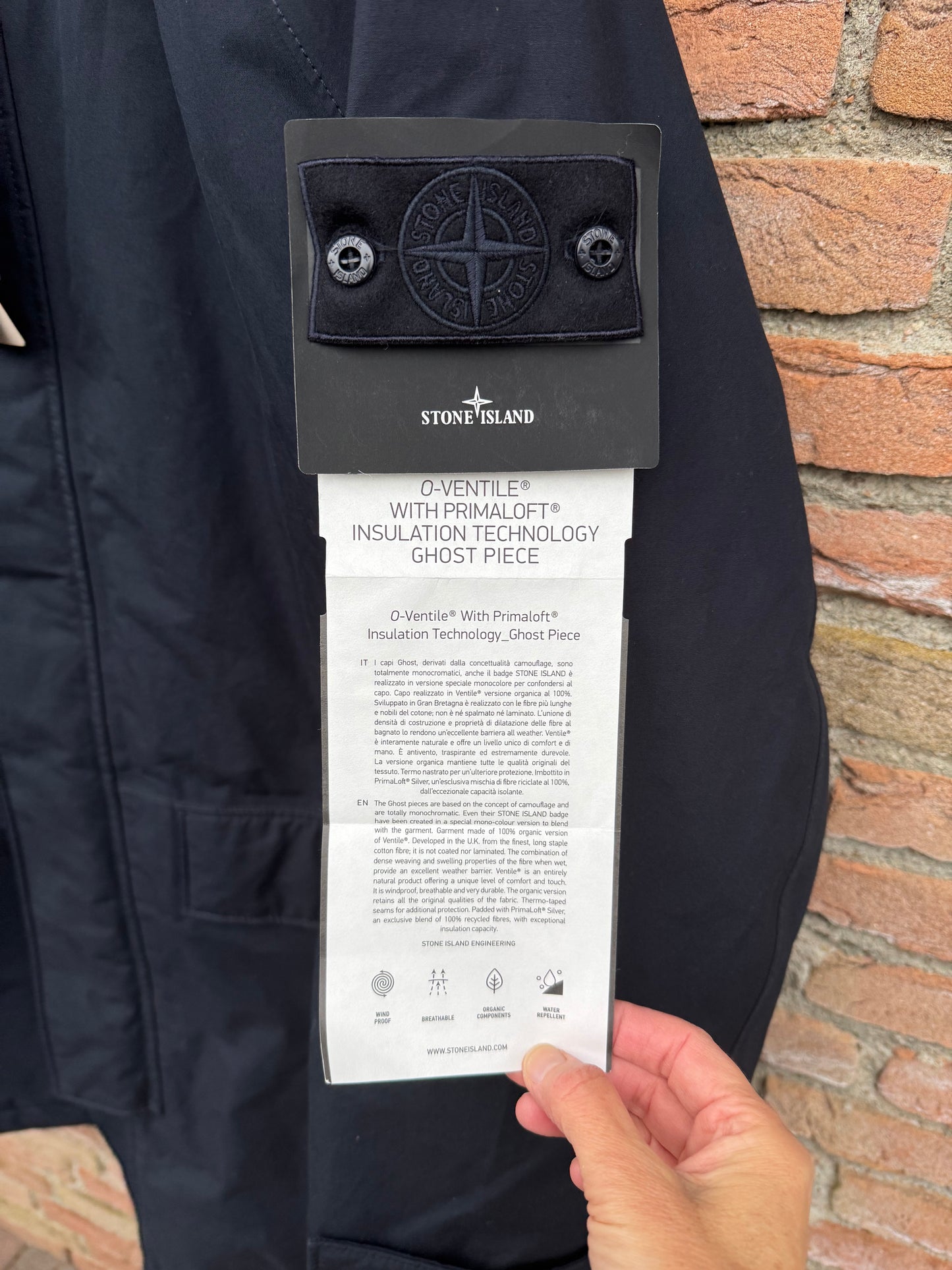 Stone Island O-Ventile Ghost Jacke - XXL