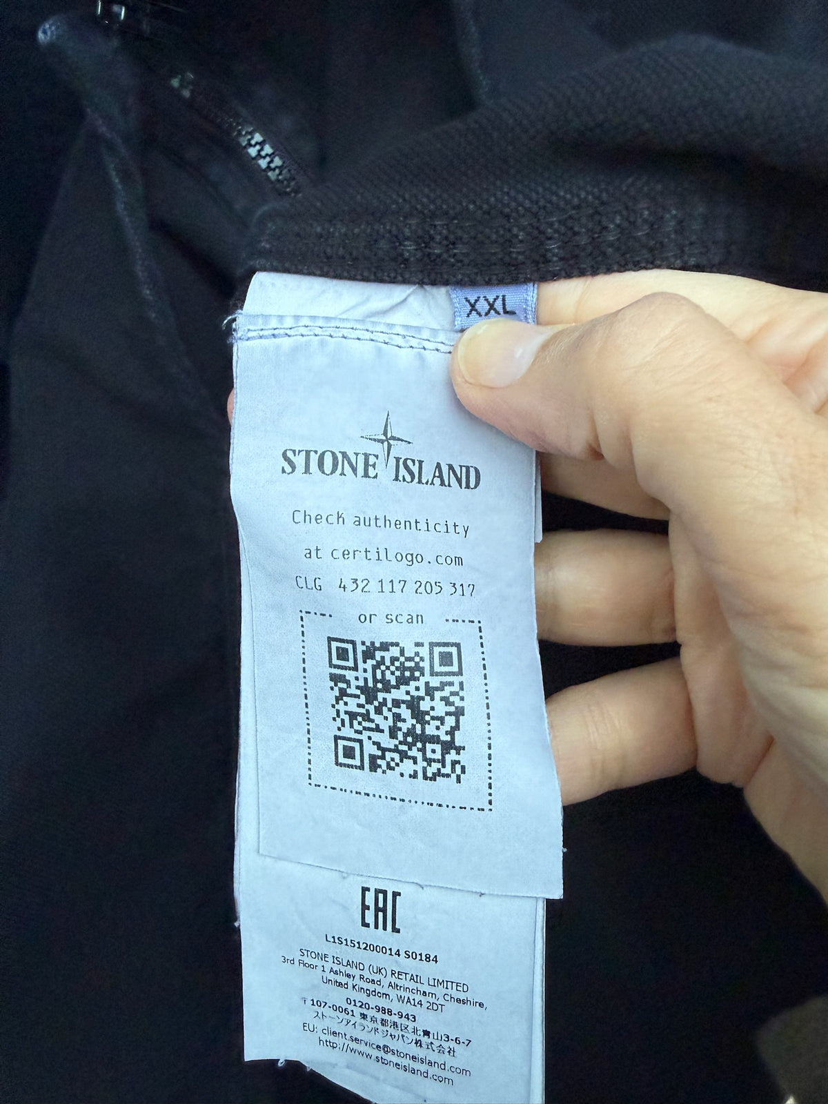 Stone Island Cotton Canvas Overshirt - XXL