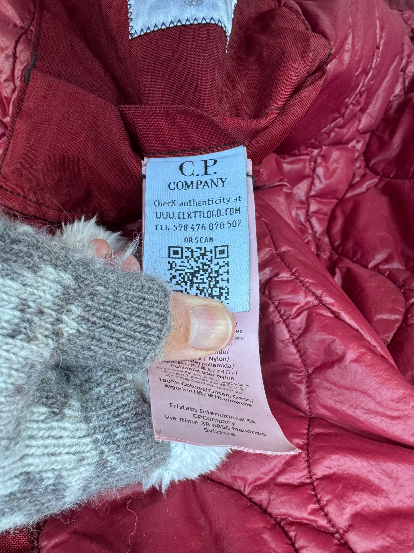 C.P. Company Quartz La Mille Jacket - L