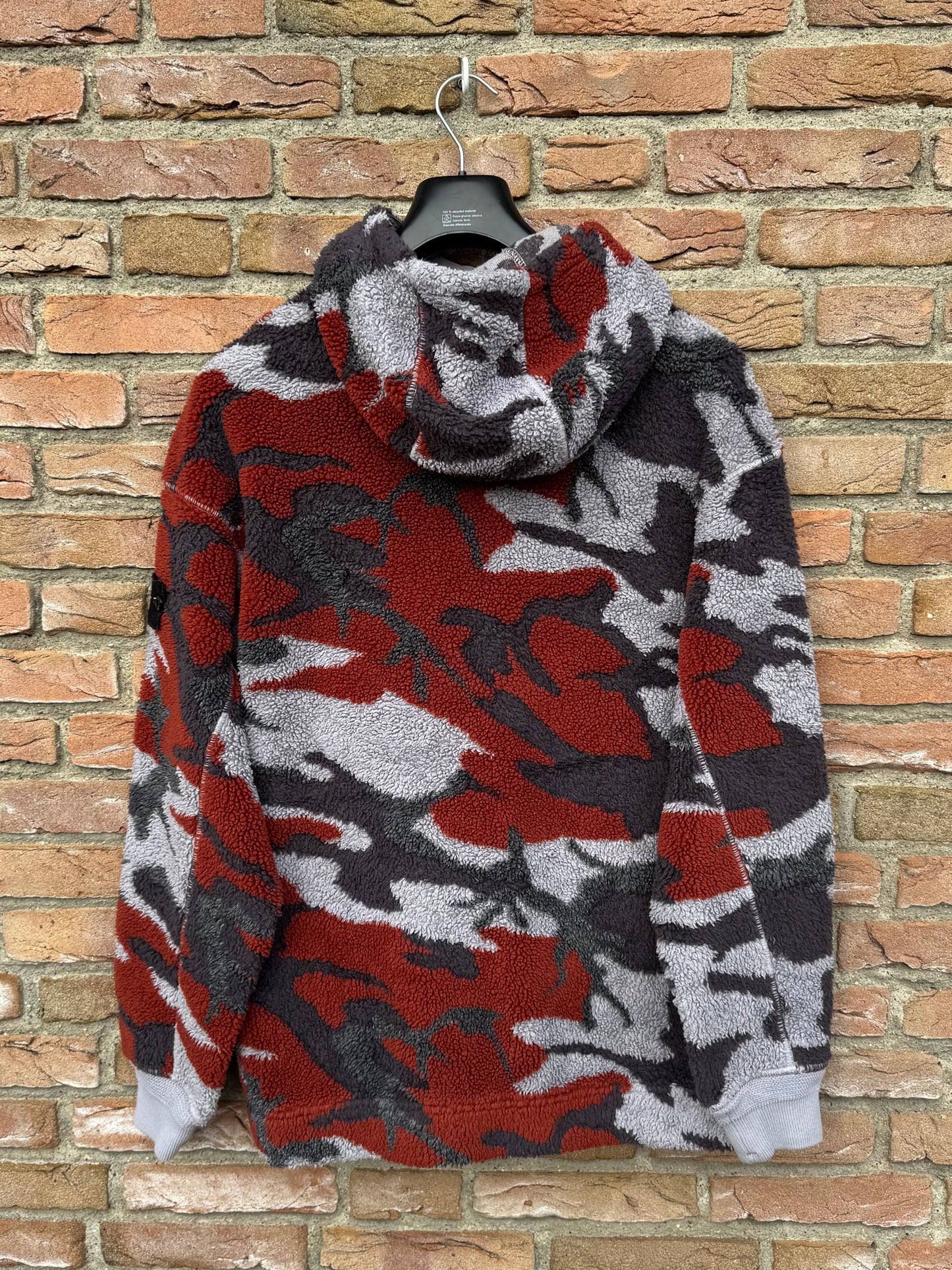 Stone Island Heritage Camo Fleece Hoodie - M