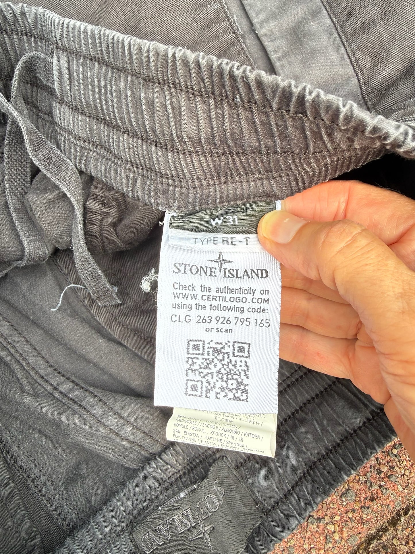 Stone Island Ghost Trousers - W31