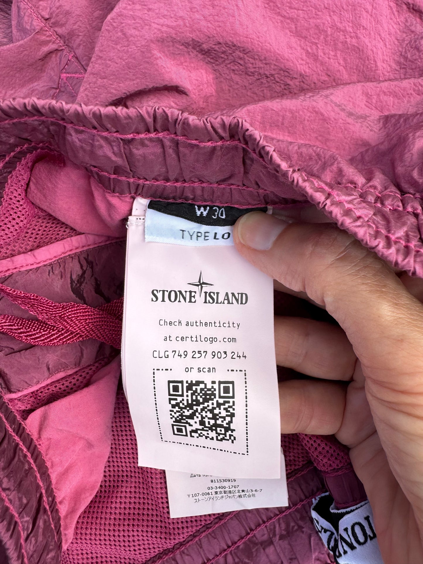 Stone Island Nylon Metal Pants - W30