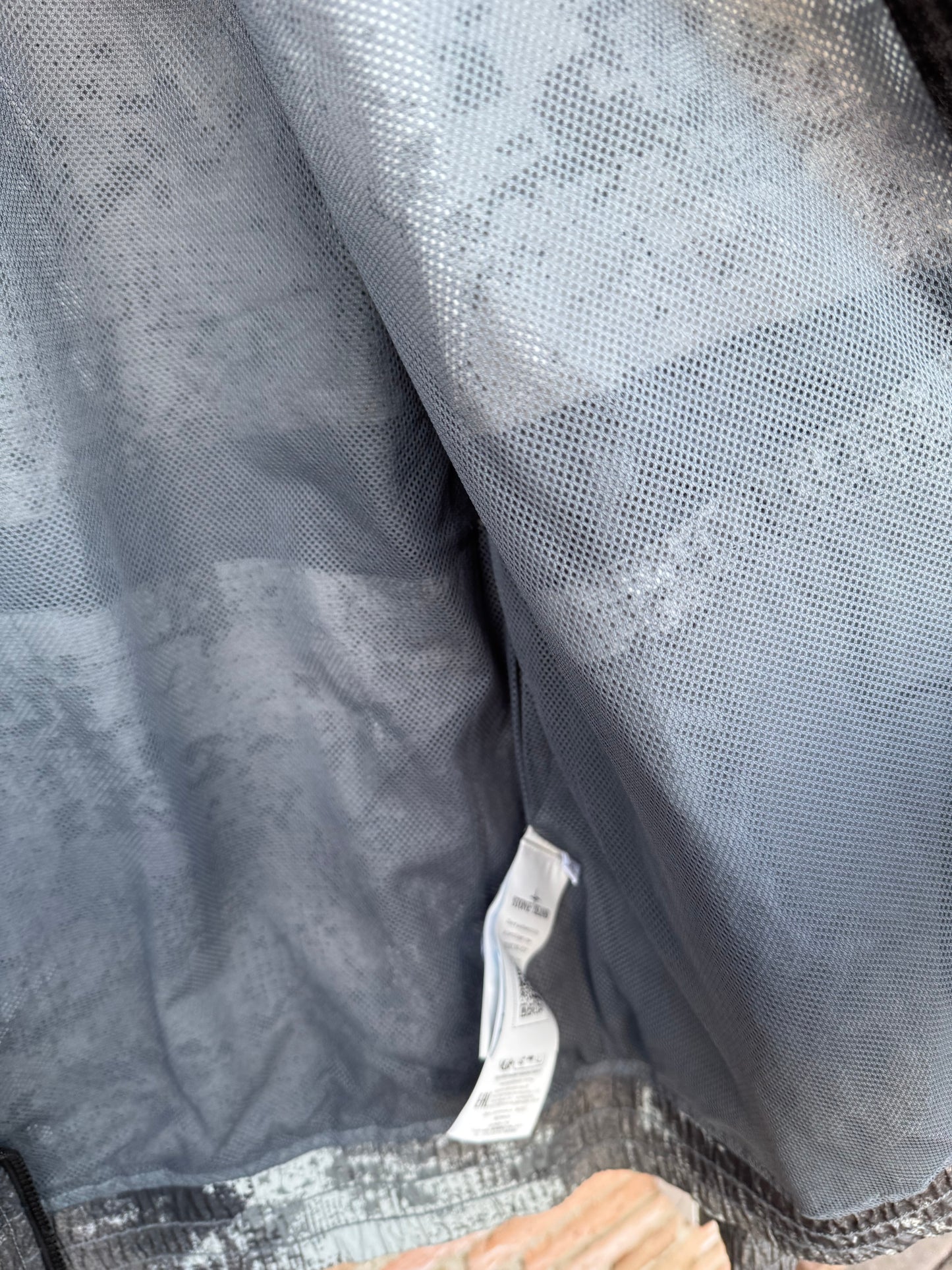 Stone Island Dissolving Grid Camo Jacke - XL