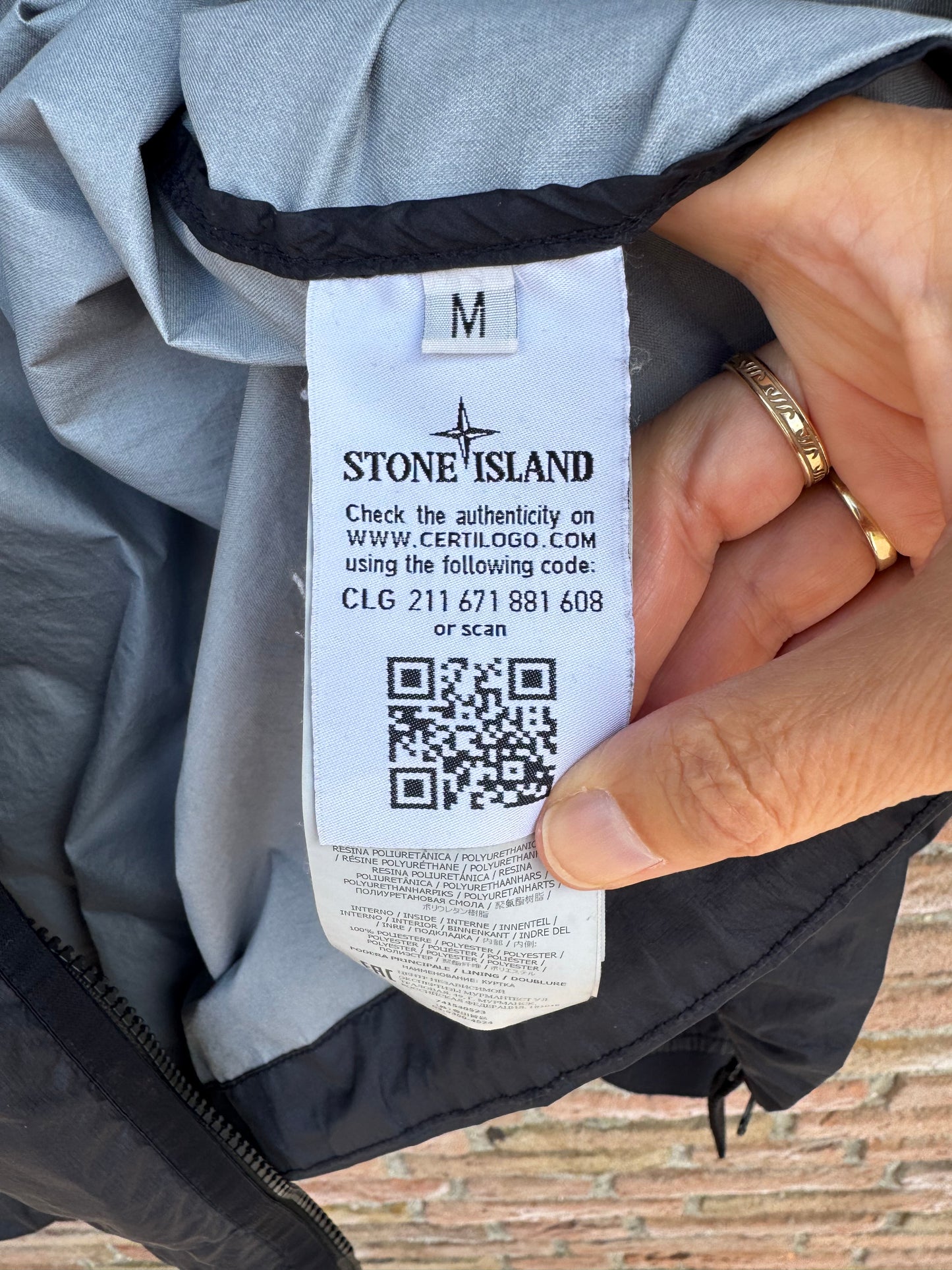 Stone Island Membrana 3L TC Jacket - M