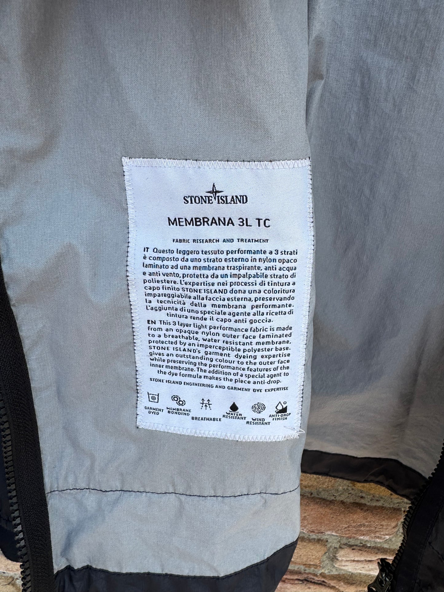 Stone Island Membrana 3L TC Jacket - M
