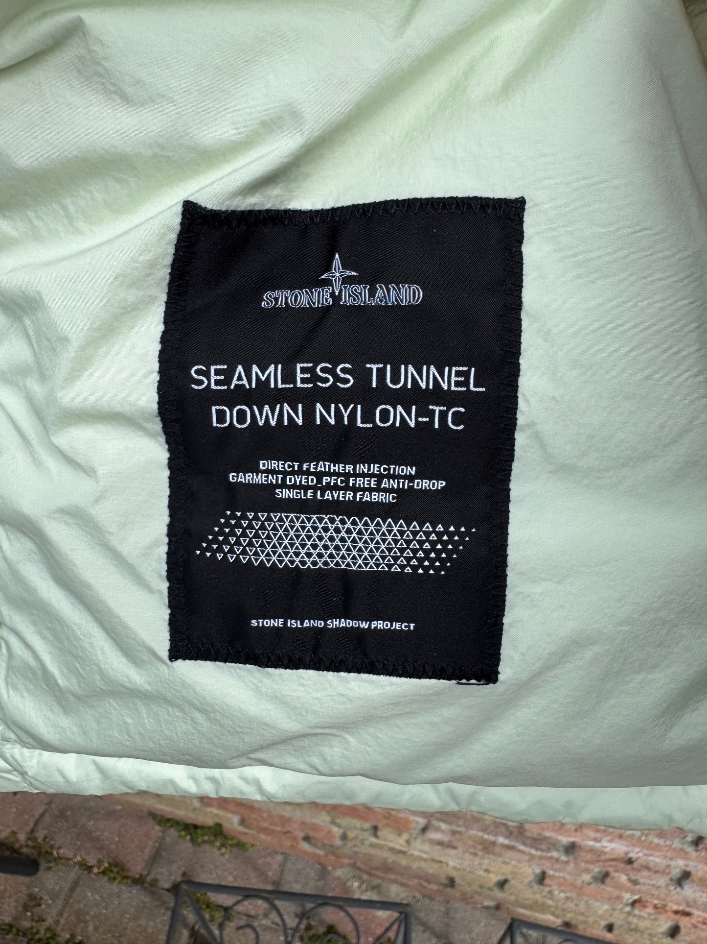 Stone Island Shadow Project Seamless Tunnel Down Nylon-TC Gilet - M