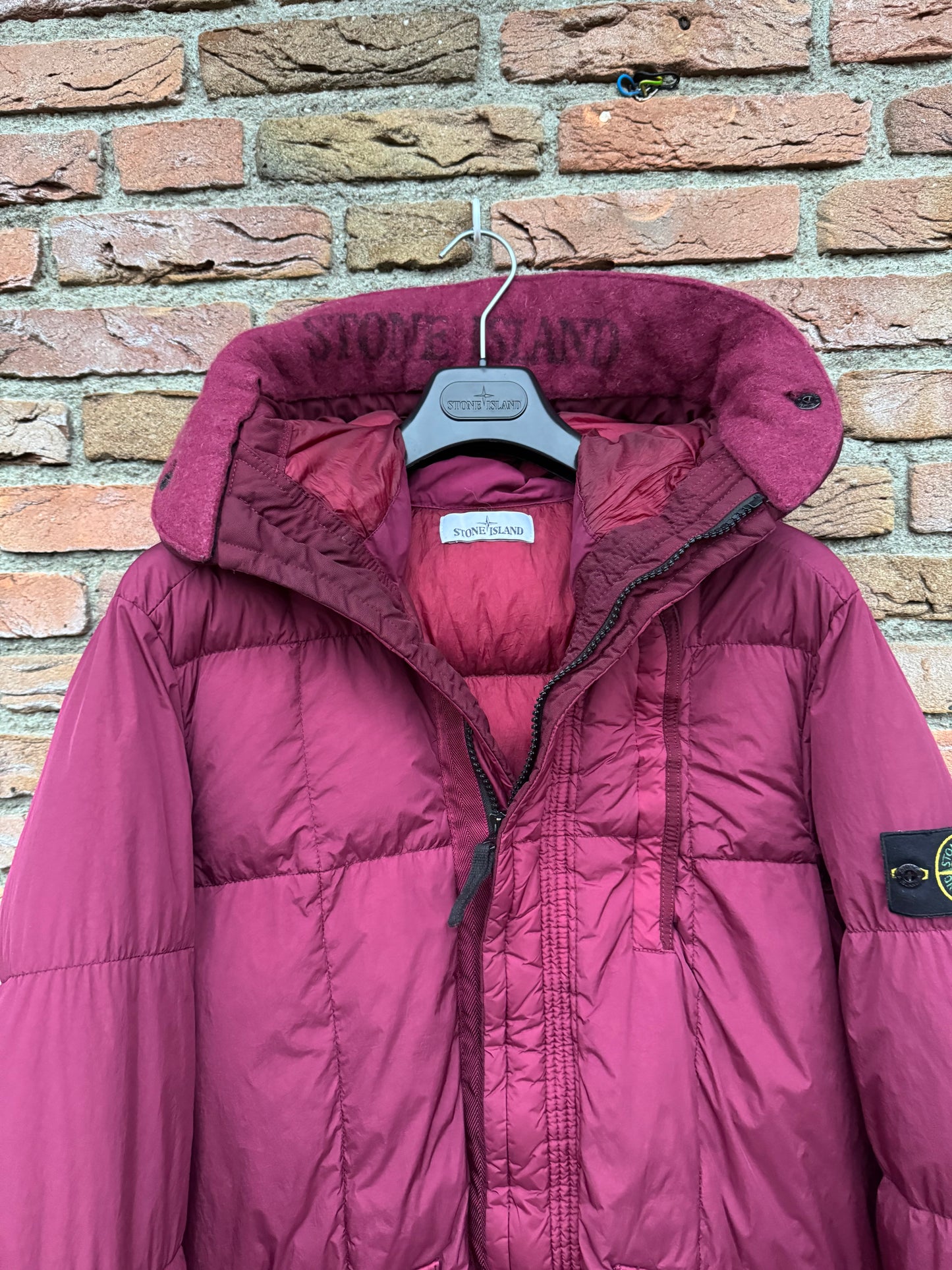 Stone Island Crinkle Reps Daunenjacke - S