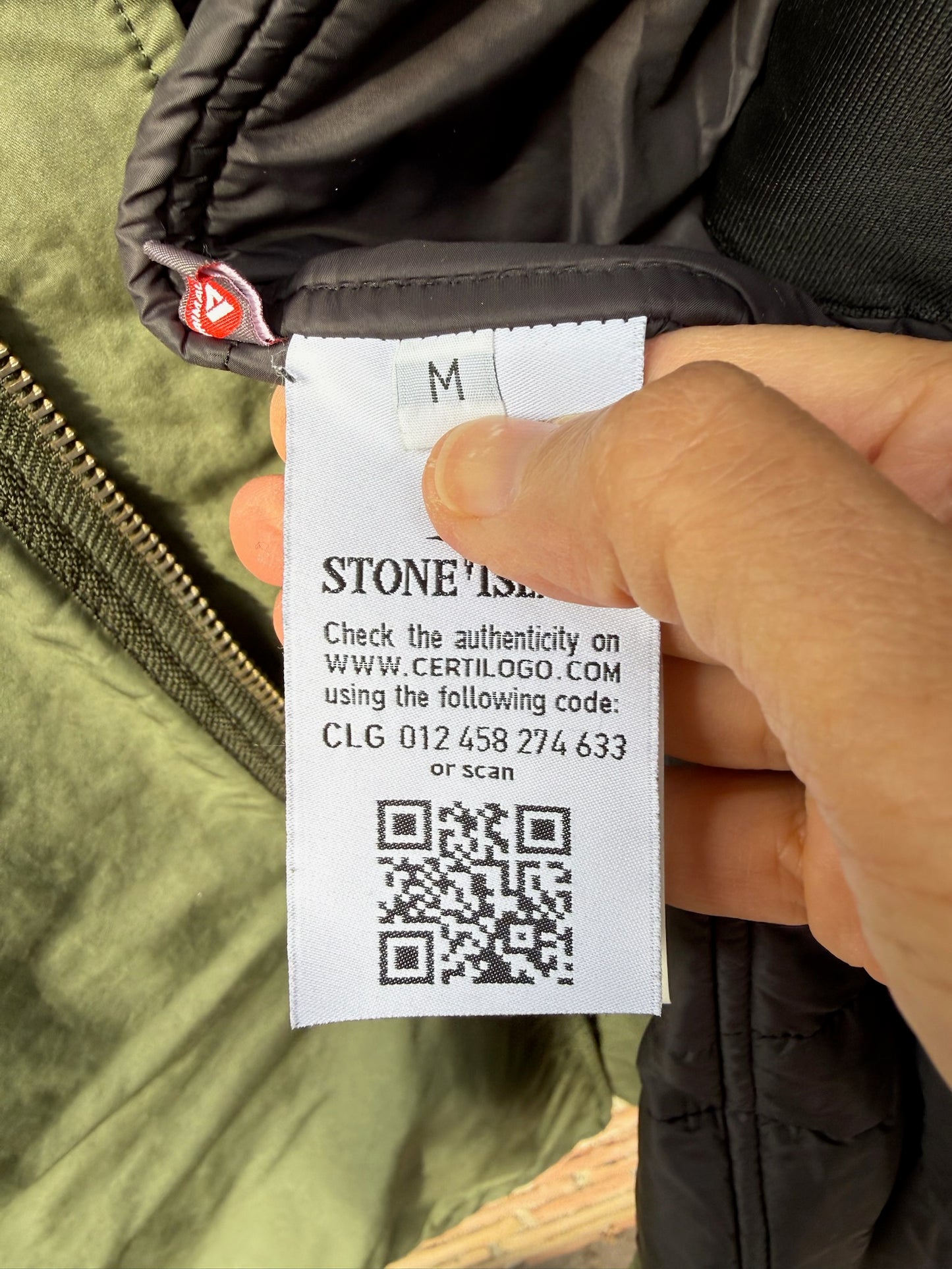 Stone Island David-TC with Primaloft Jacket - M