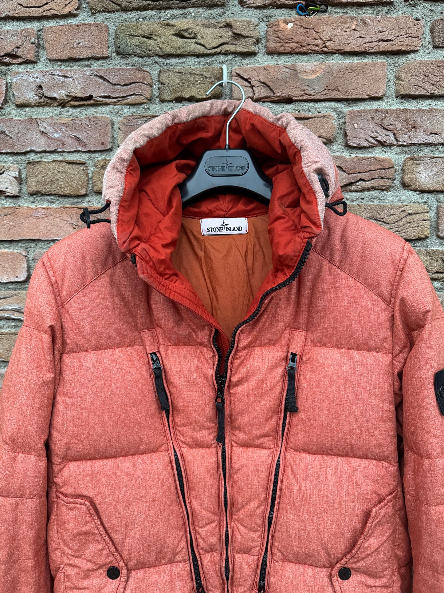 Stone Island Mix Fibre Watro Tela Daunenjacke - M