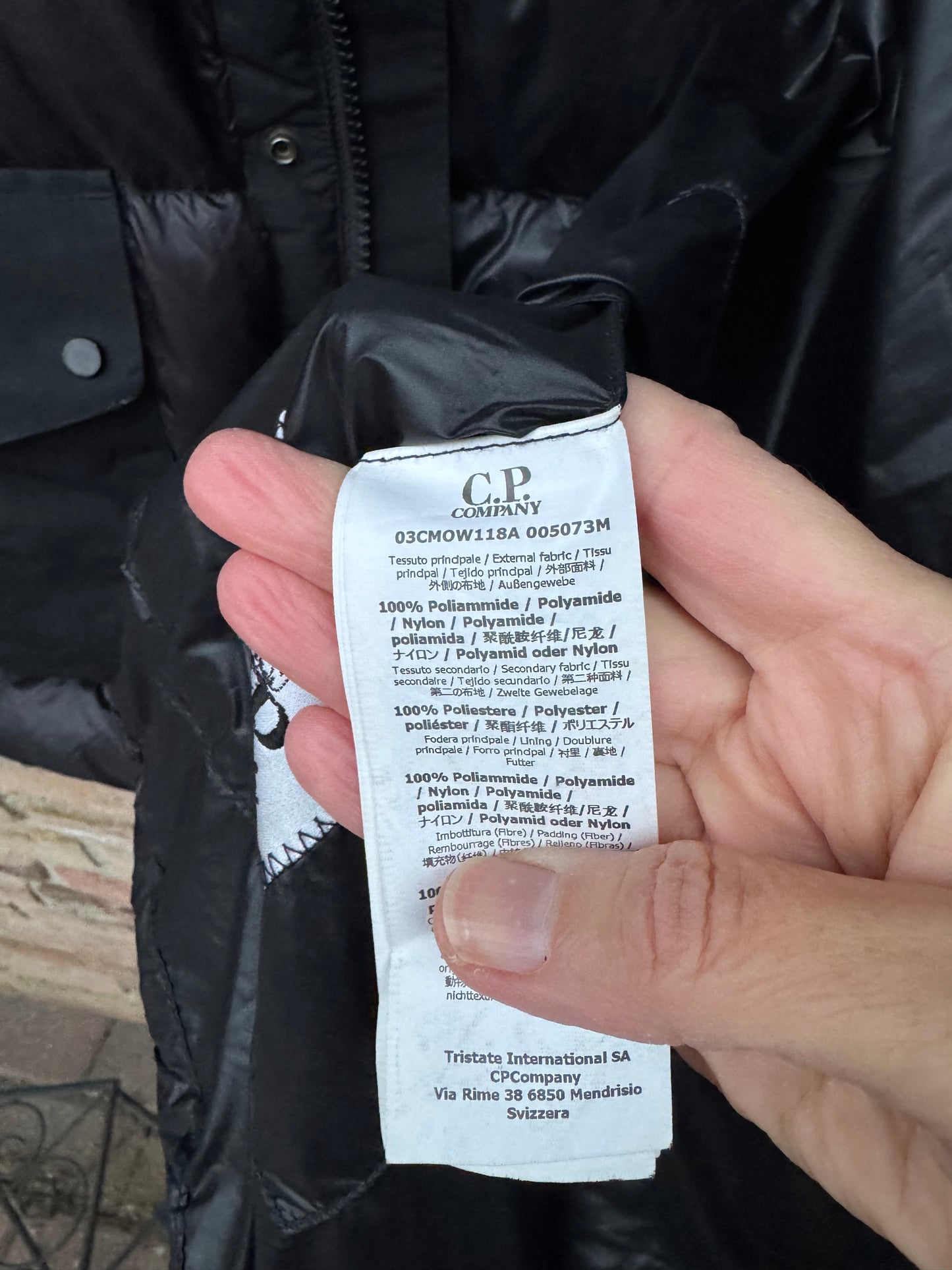 C.P. Company D.D. Shell Daunenjacke - XL