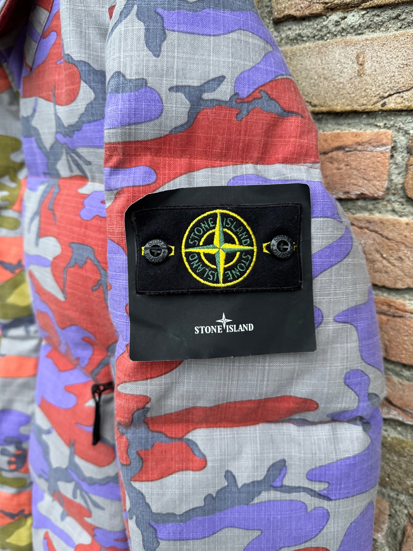 Stone Island Heritage Camo Daunenjacke - L