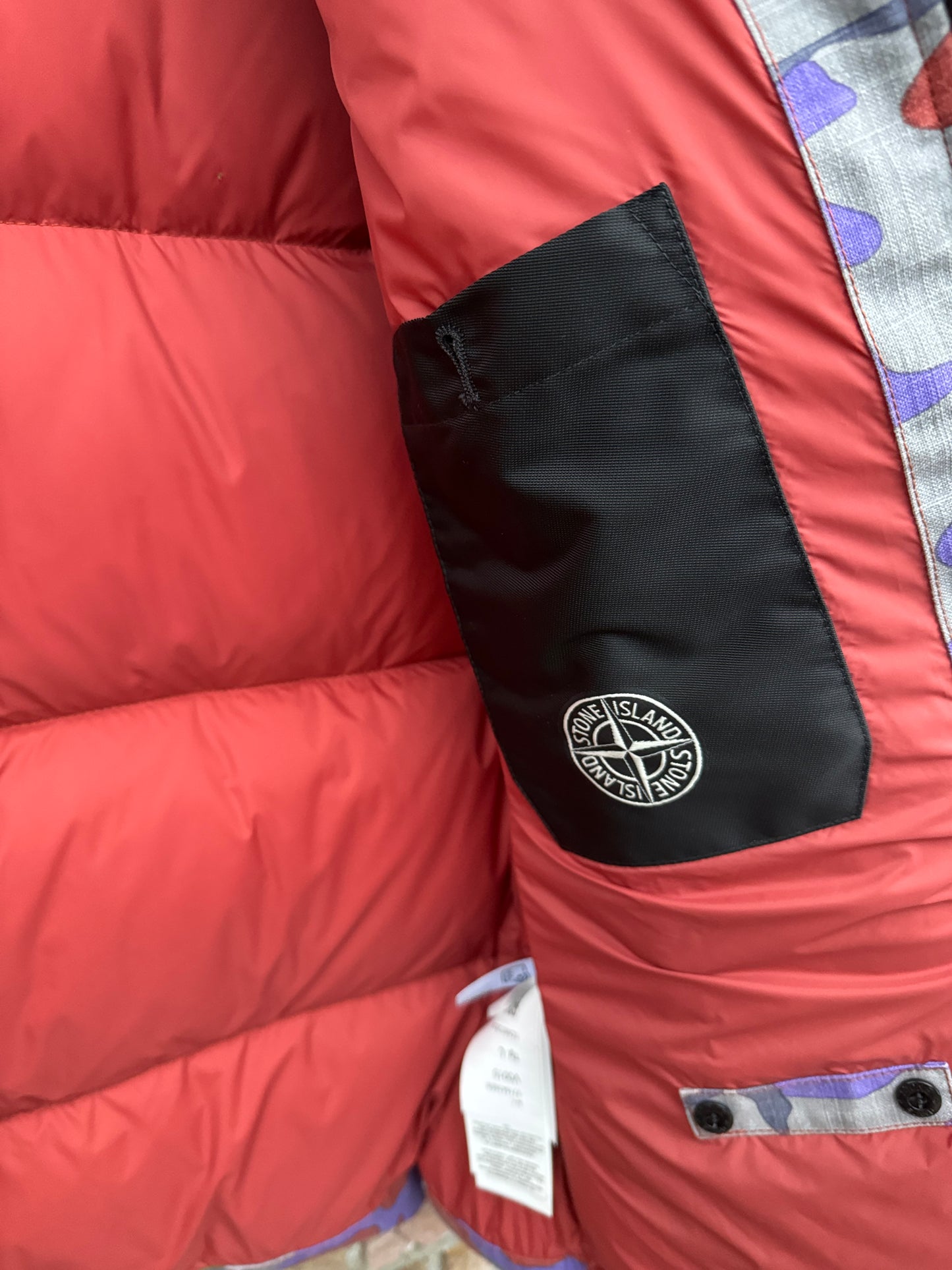 Stone Island Heritage Camo Daunenjacke - L