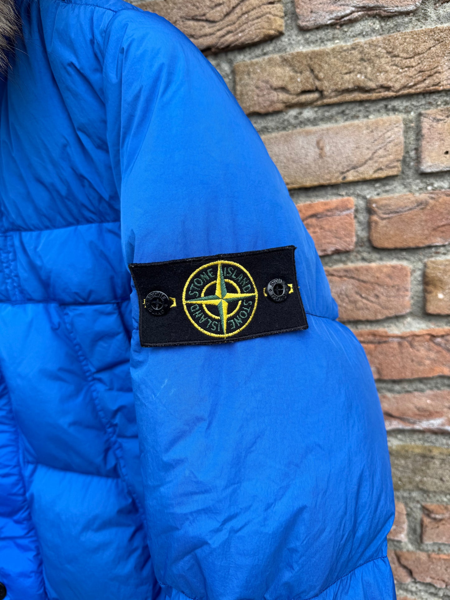 Stone Island Crinkle Reps Down Jacket - XL