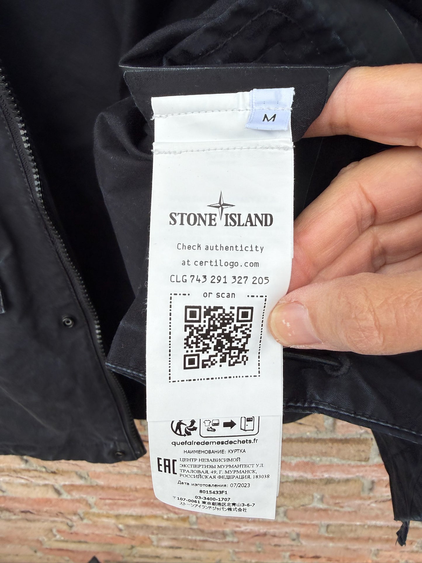 Stone Island O-Ventile Ghost Jacket - M