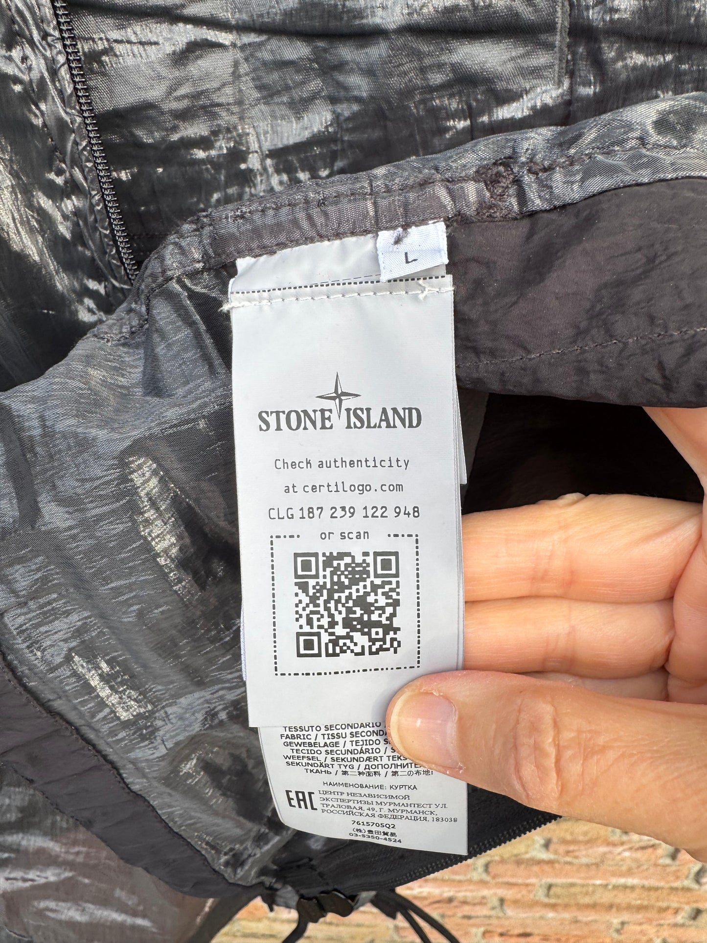 Stone Island Piattina 82/22 Jacket - L