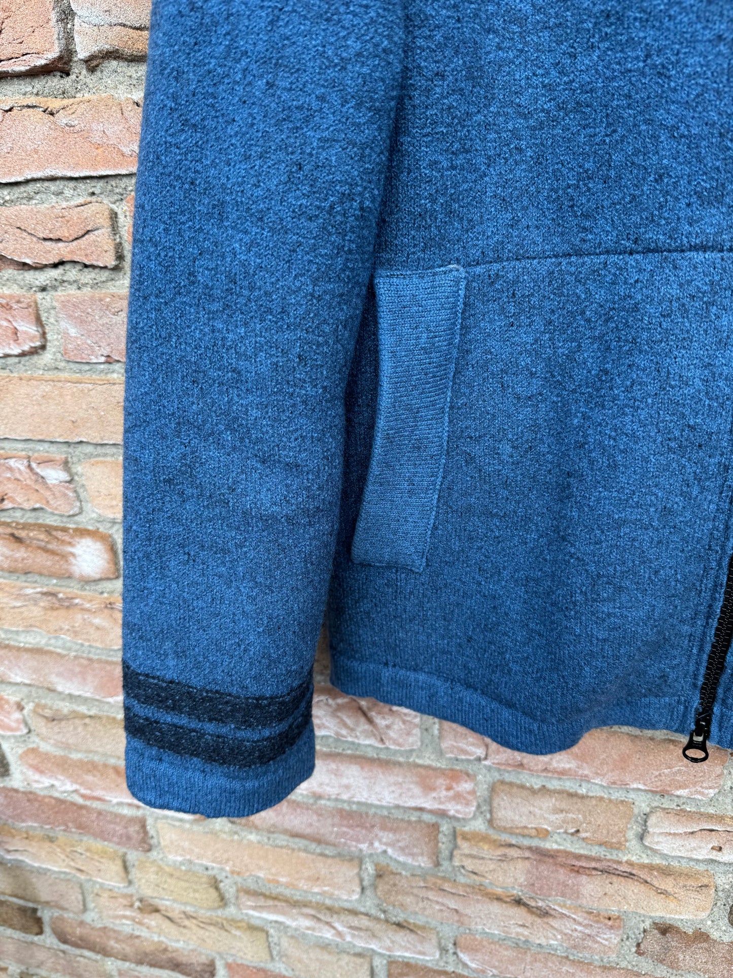 Stone island Sherpa Lined Knit Jacket - M