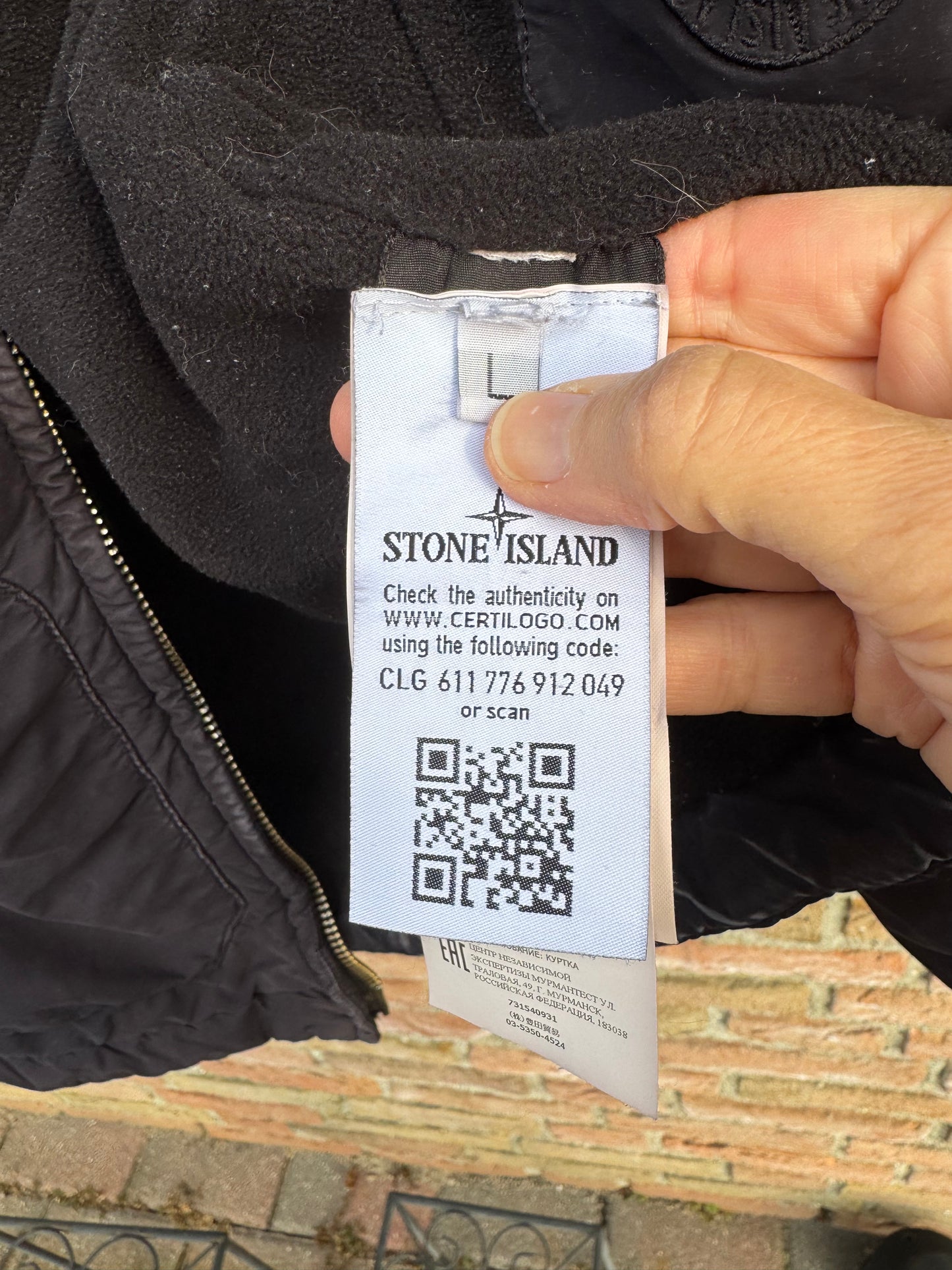 Stone Island David Light-TC Micropile Jacket - L