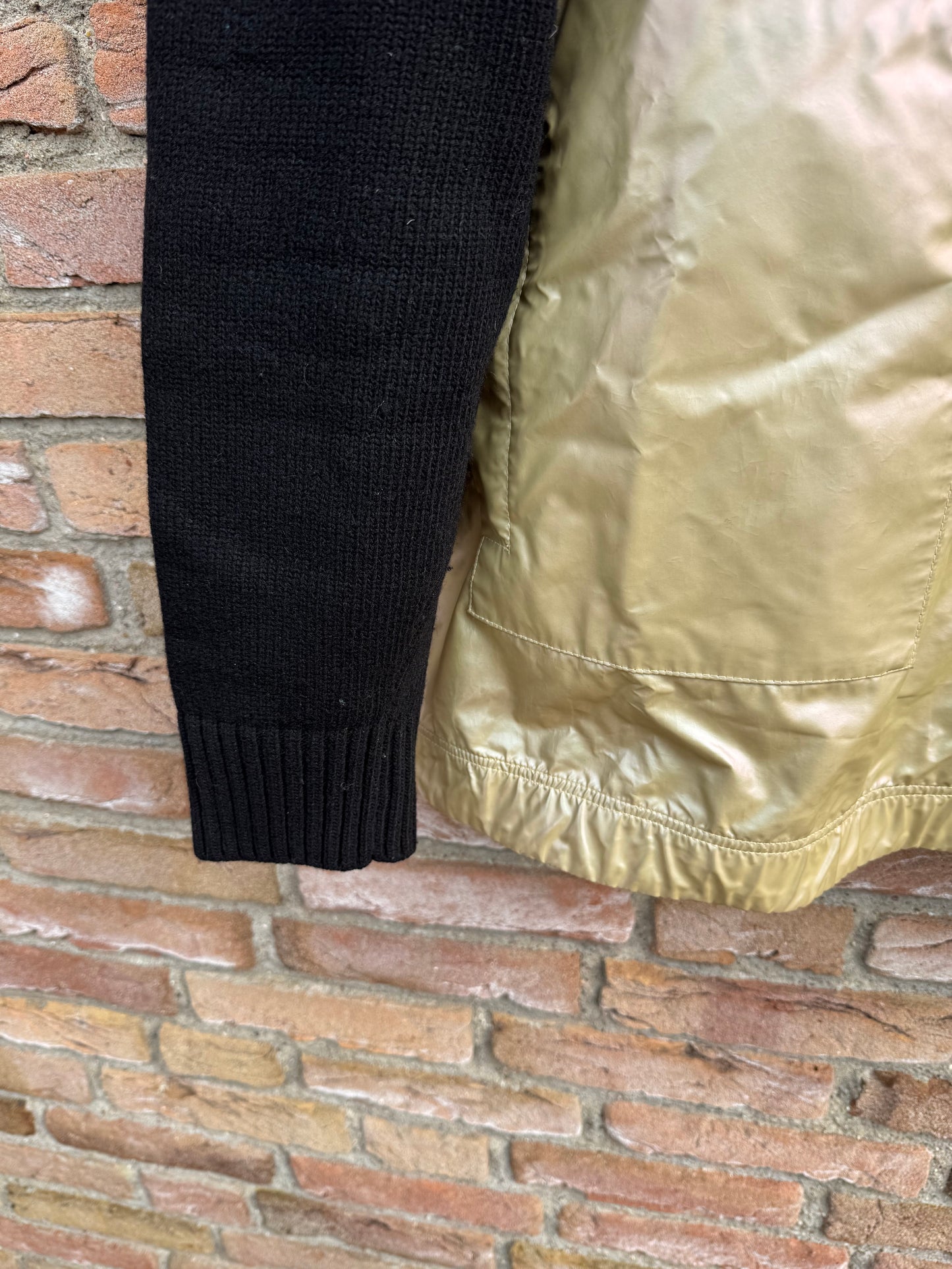 Stone Island Iridescent Knit Hoodie - L